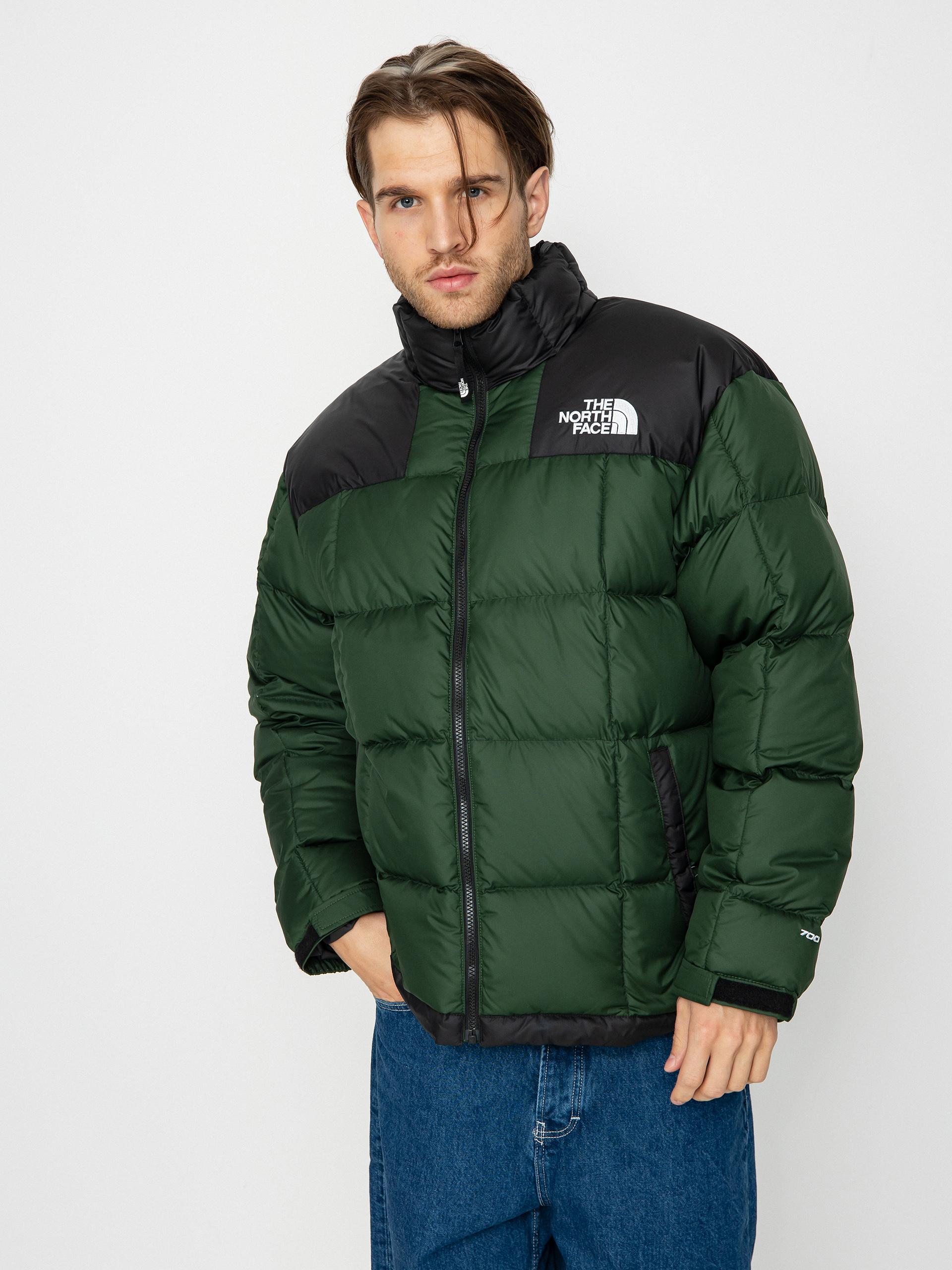 Kurtka The North Face Lhotse - zielony (pine needle/tnf black)
