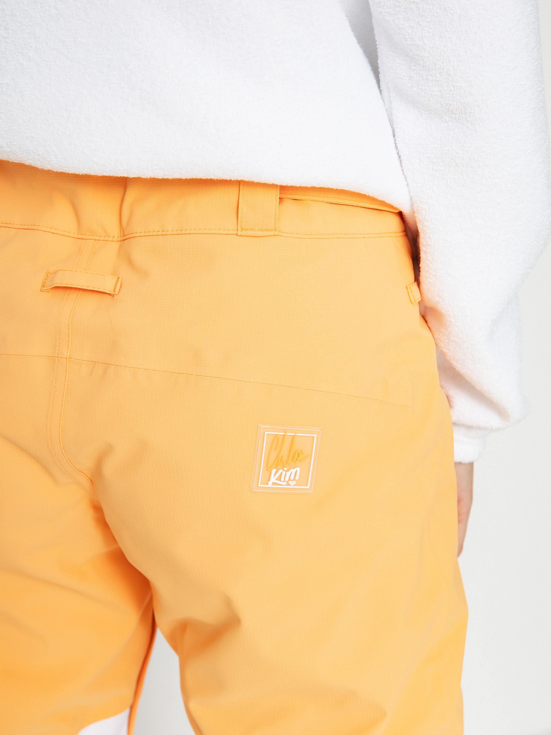 Damskie Spodnie snowboardowe Roxy Chloe Kim Woodrose (mock orange)