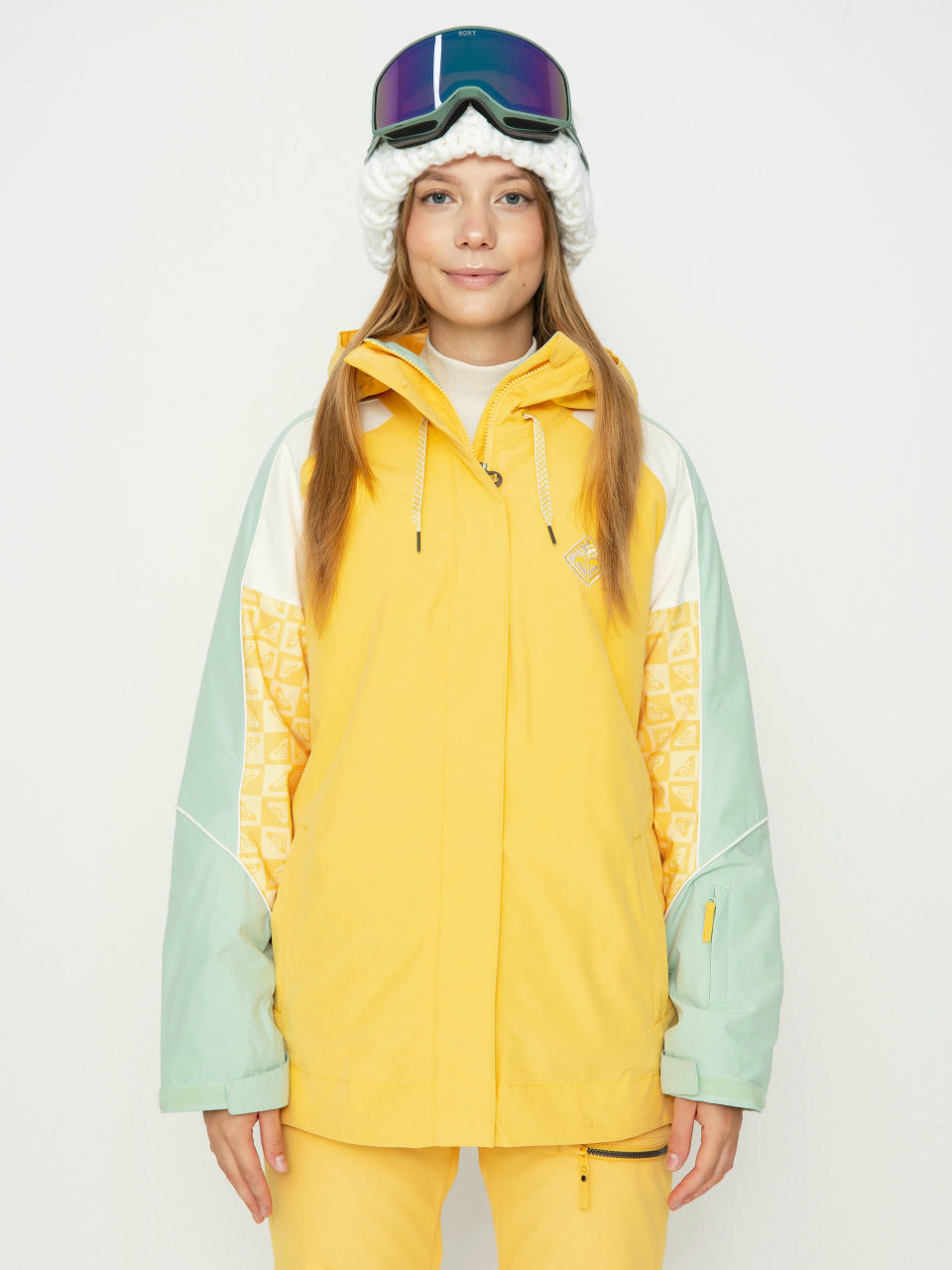 Damska Kurtka snowboardowa Roxy Highridge (sunset gold)