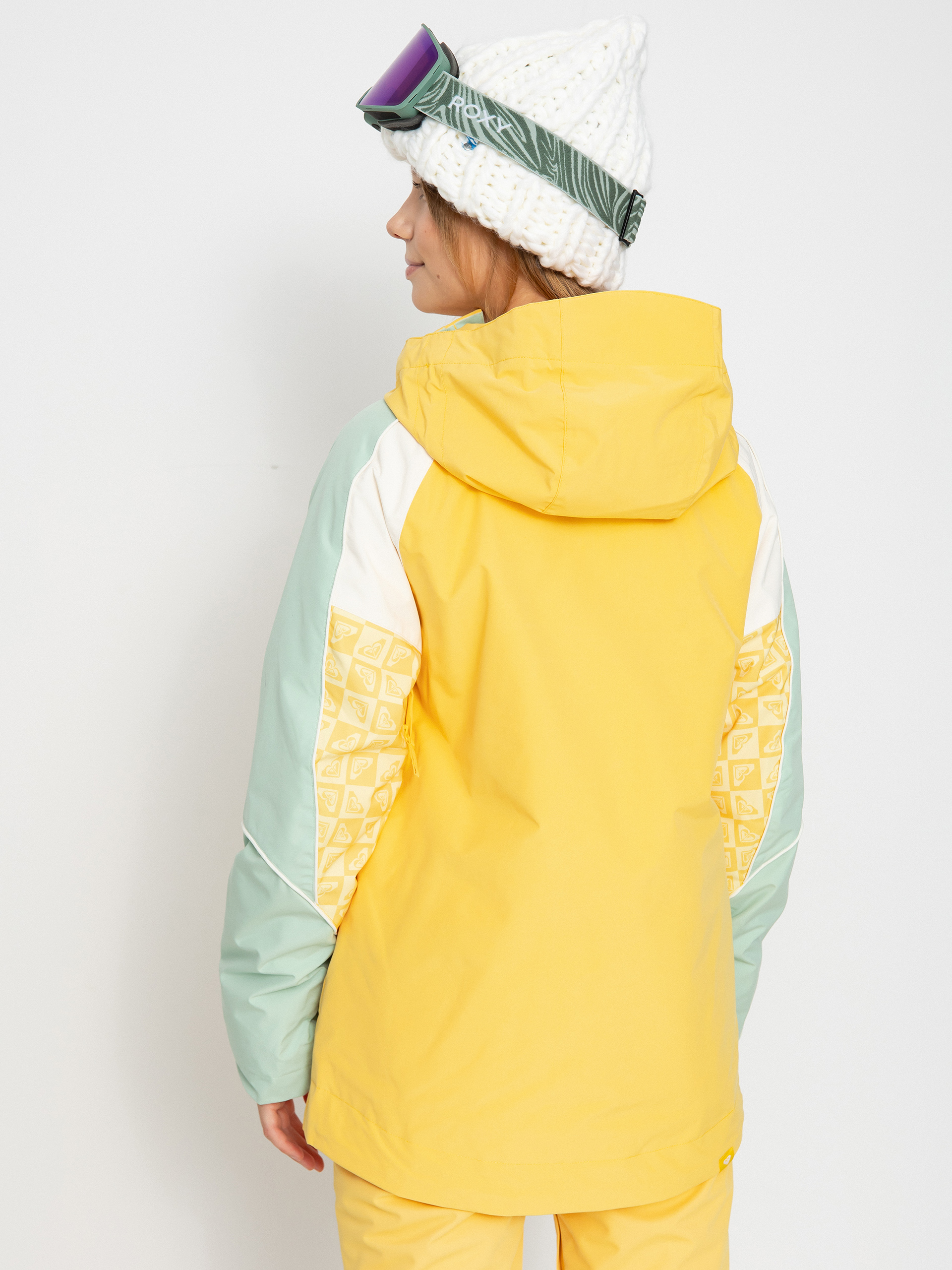 Damska Kurtka snowboardowa Roxy Highridge (sunset gold)