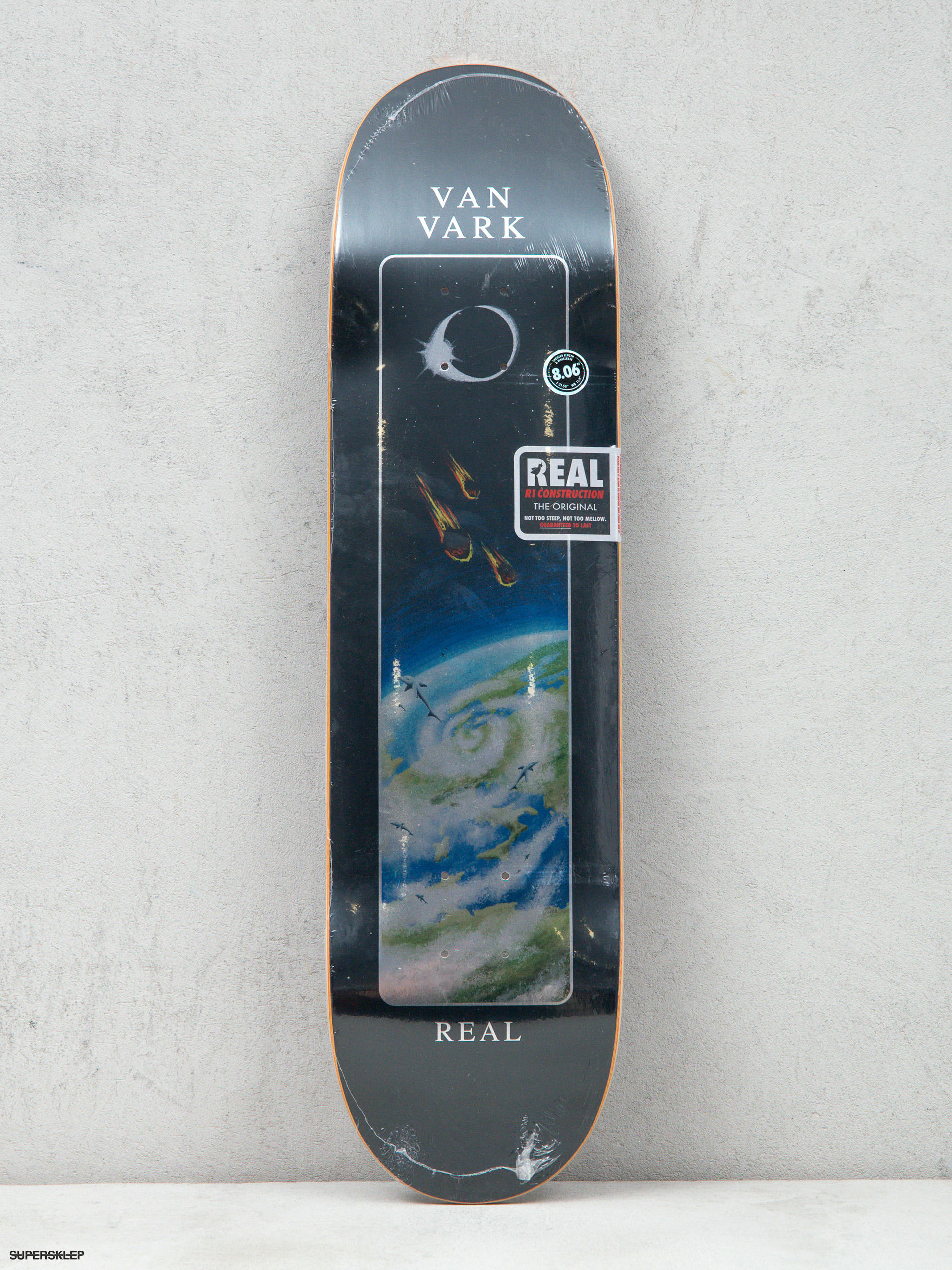 Deck Real Tanner Thanks Fish (black)