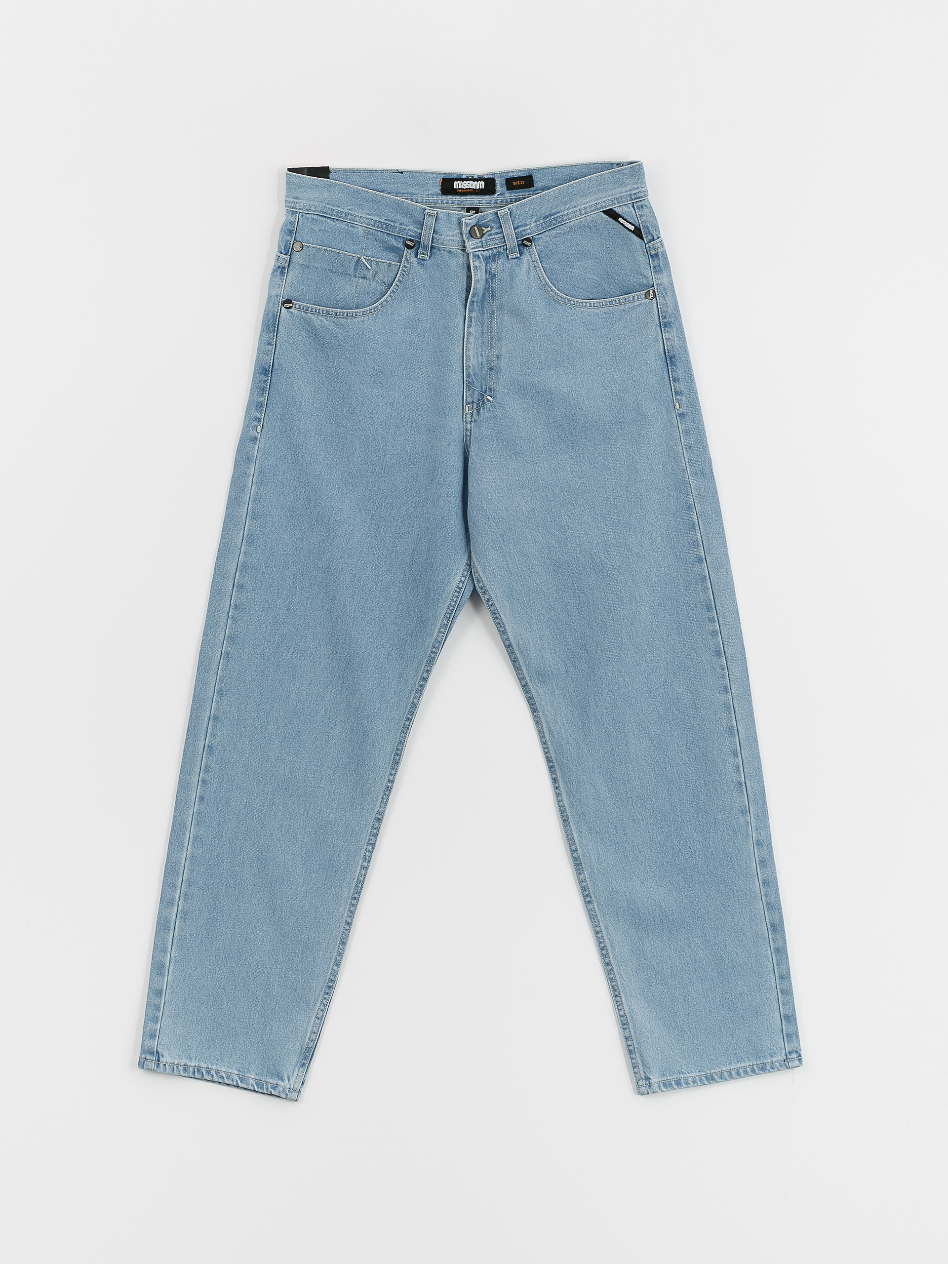 Spodnie MassDnm Slang Jeans Baggi Fit (Light Blue Stone Wash)