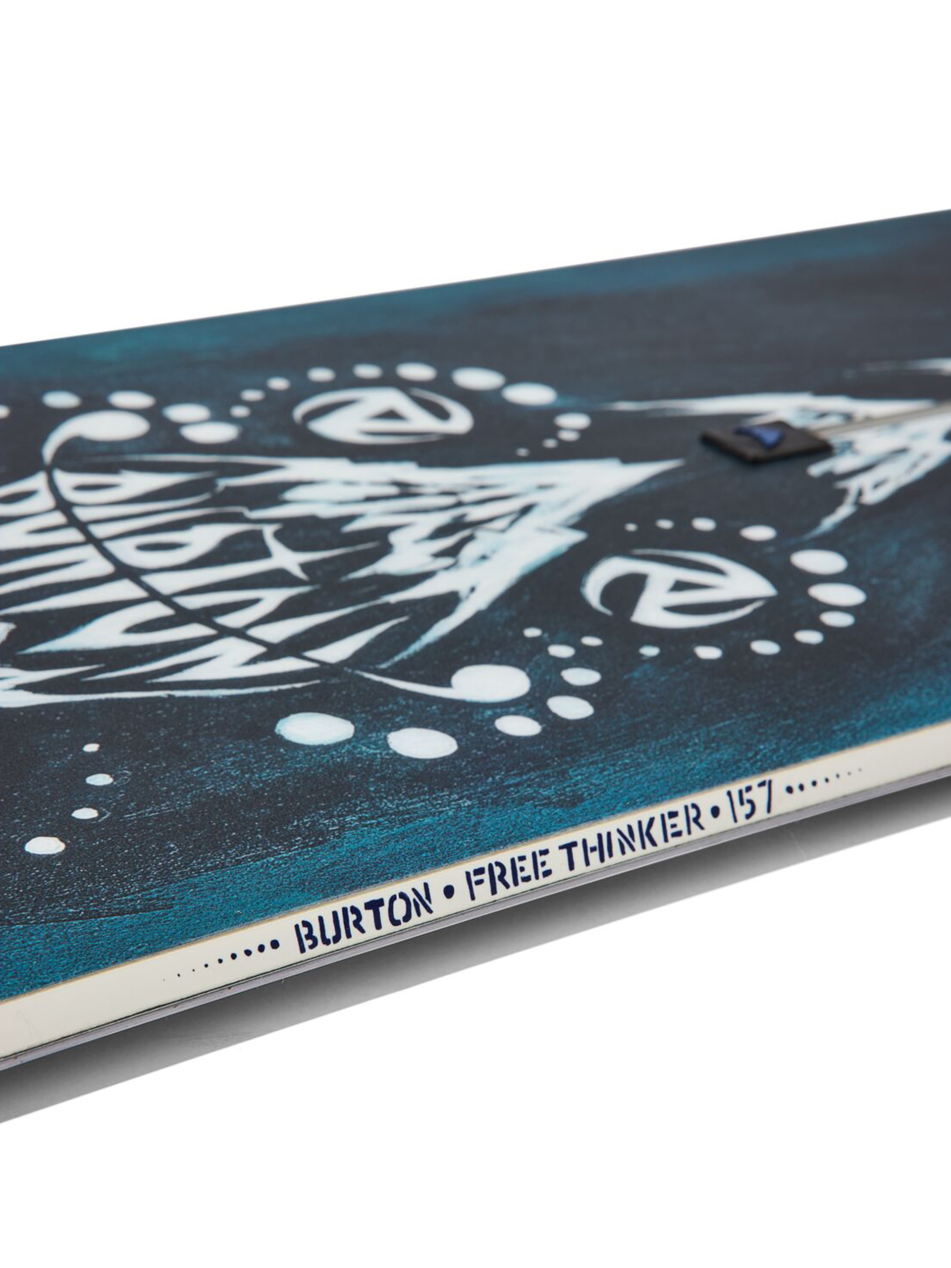 Deska snowboardowa Burton Free Thinker - niebieski, czarny