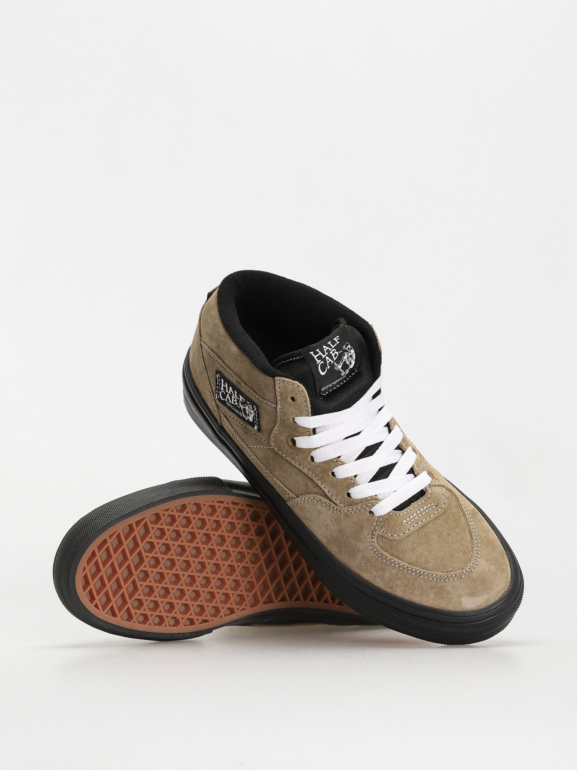 Buty Vans Skate Half Cab (pig suede olive/black)