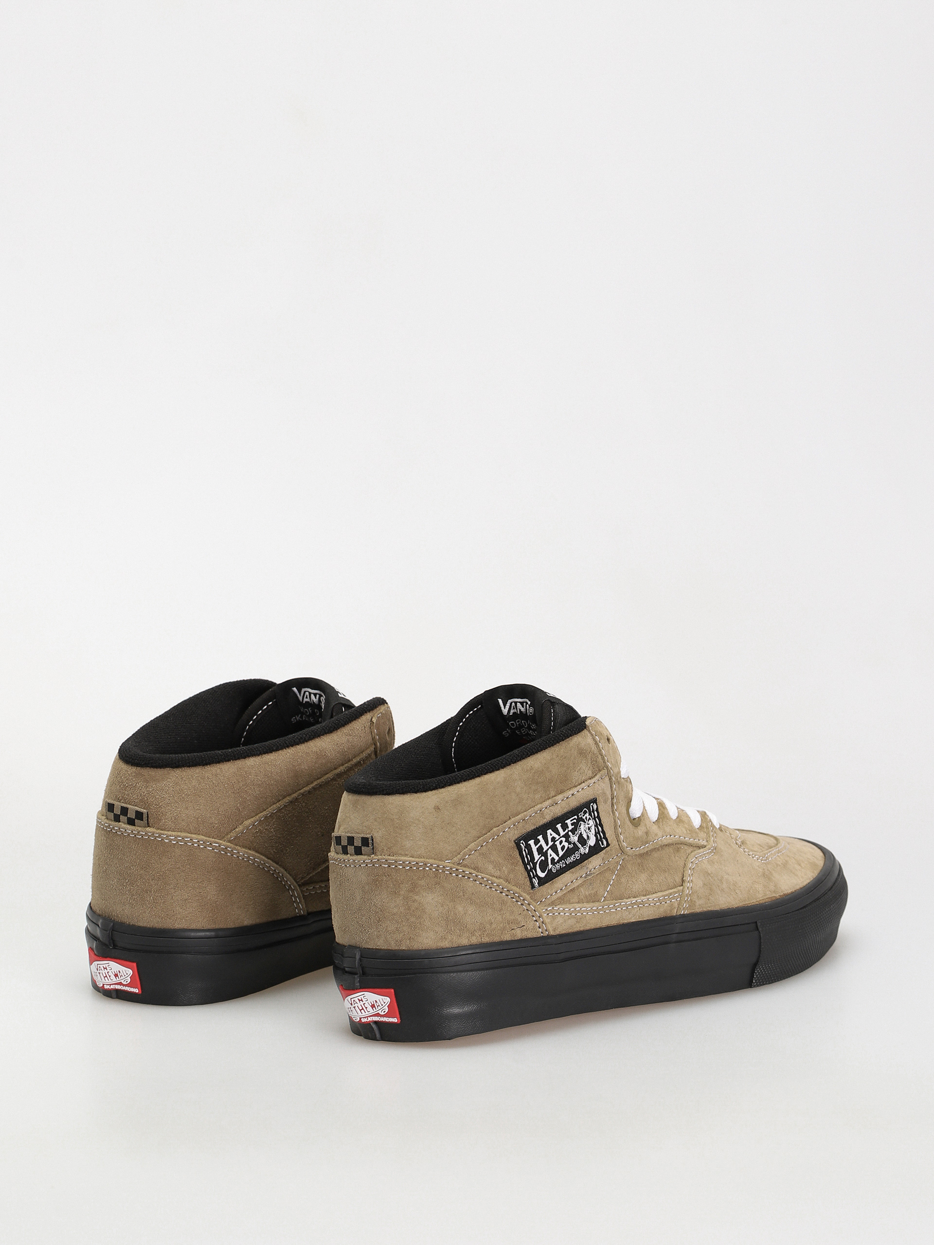 大人気＊Vans Skate Half Cab Pig Suede Shoe VANS SKATE HALF CAB / PIG SUEDE.OLIVE/BLACK（バンズ/ヴァンズ