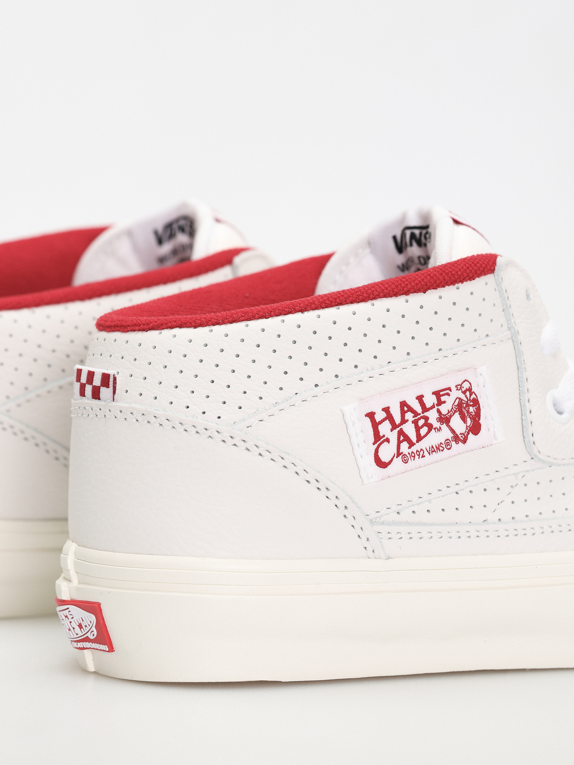 Buty Vans Skate Half Cab (vintage sport white/red)