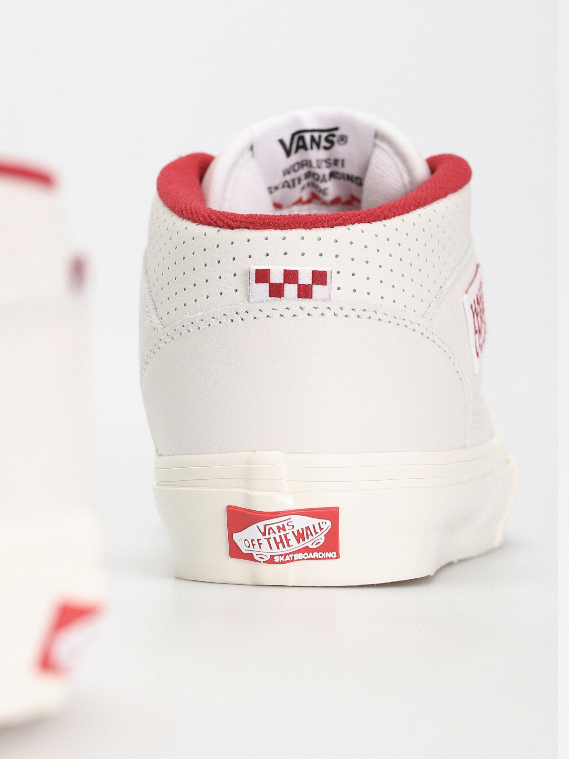 Buty Vans Skate Half Cab (vintage sport white/red)