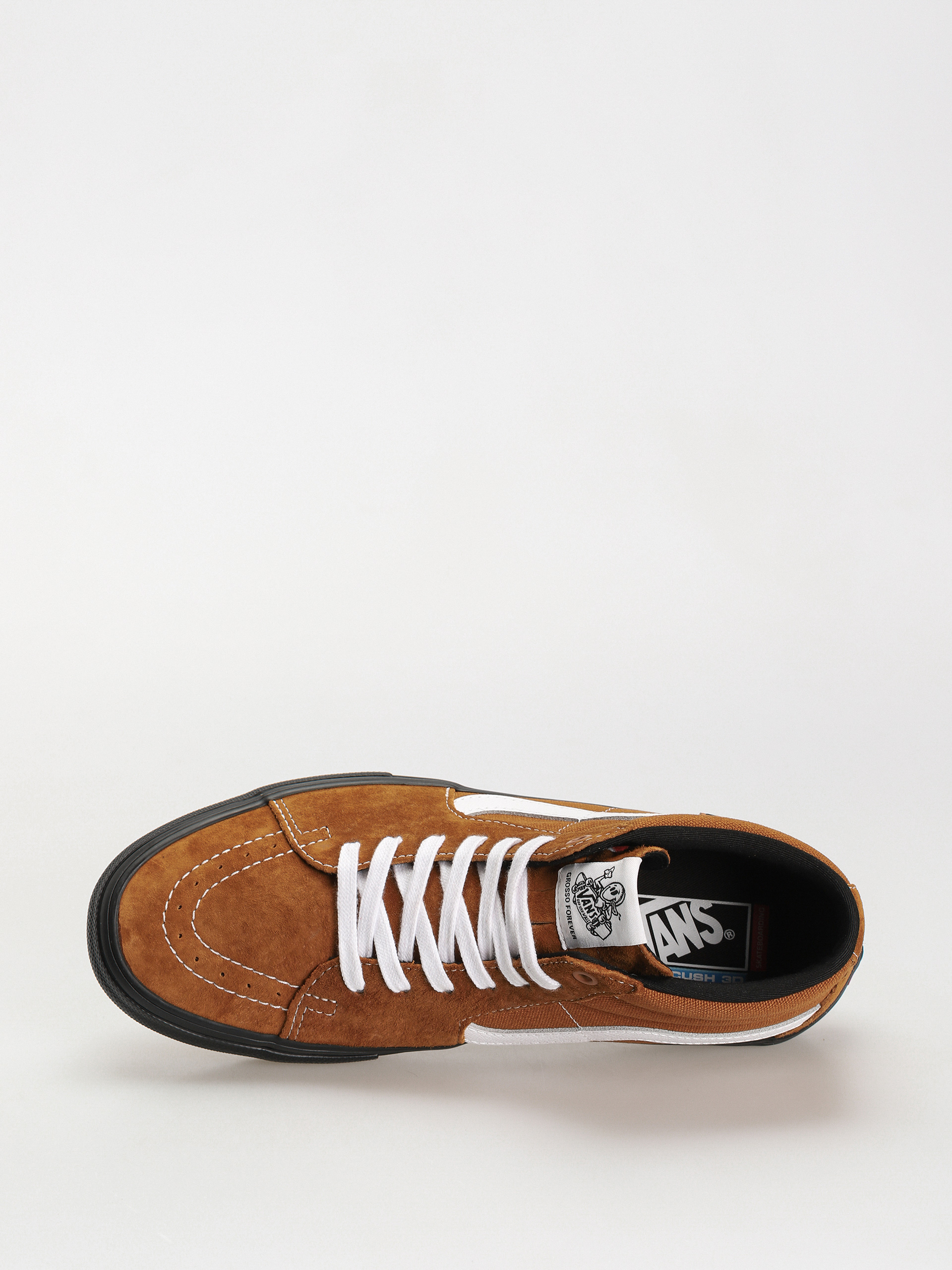 Buty Vans Skate Grosso Mid (pig suede brown/black)