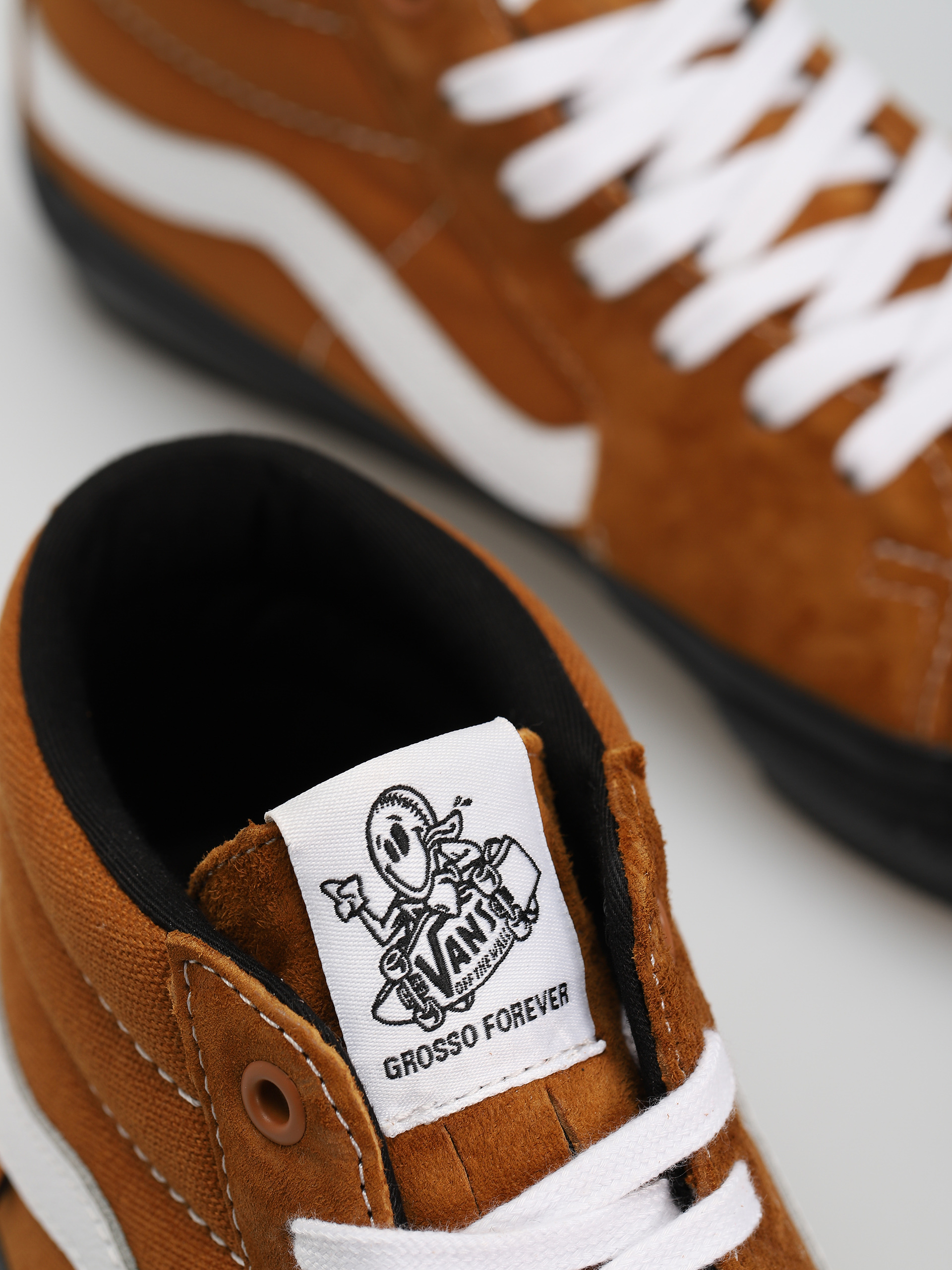 Buty Vans Skate Grosso Mid (pig suede brown/black)