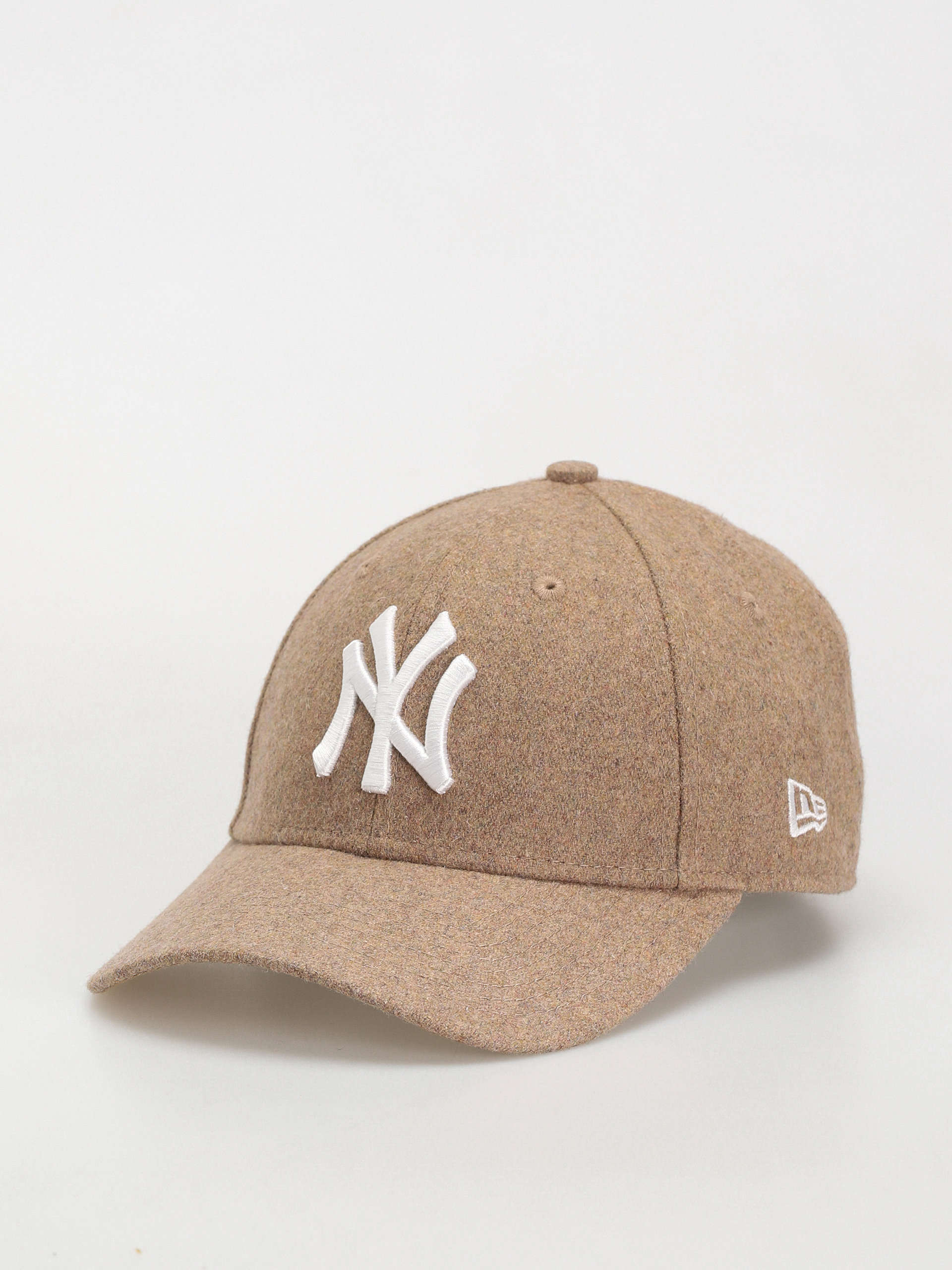 Czapka z daszkiem New Era Wool 9Forty New York Yankees Wmn (camel/white)