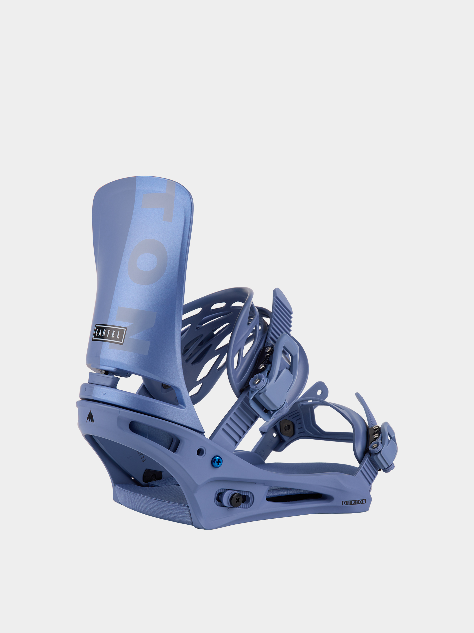 Wiązania snowboardowe Burton Cartel Reflex (slate blue/logo)