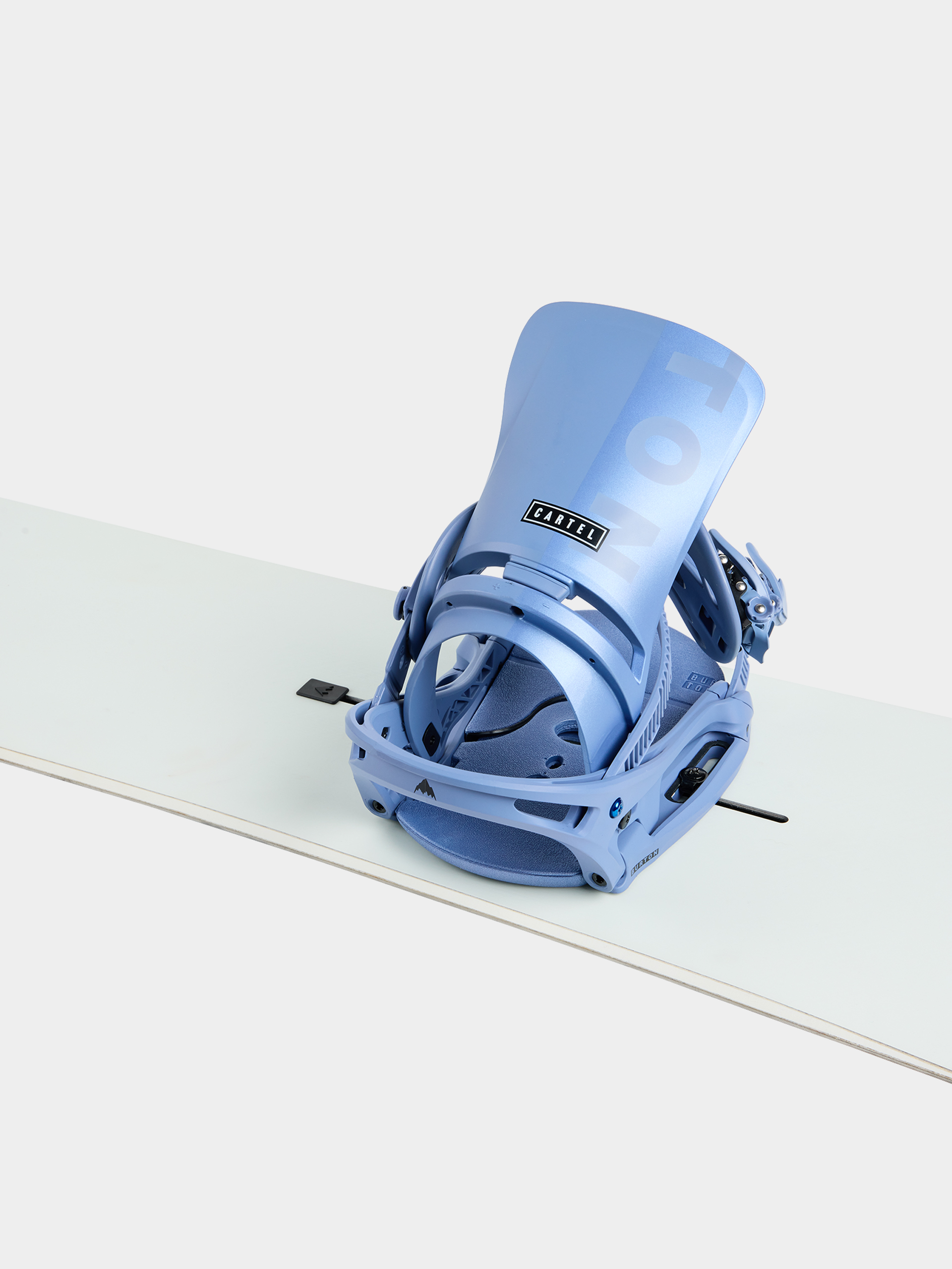 Męskie Wiązania snowboardowe Burton Cartel Est (slate blue/logo)