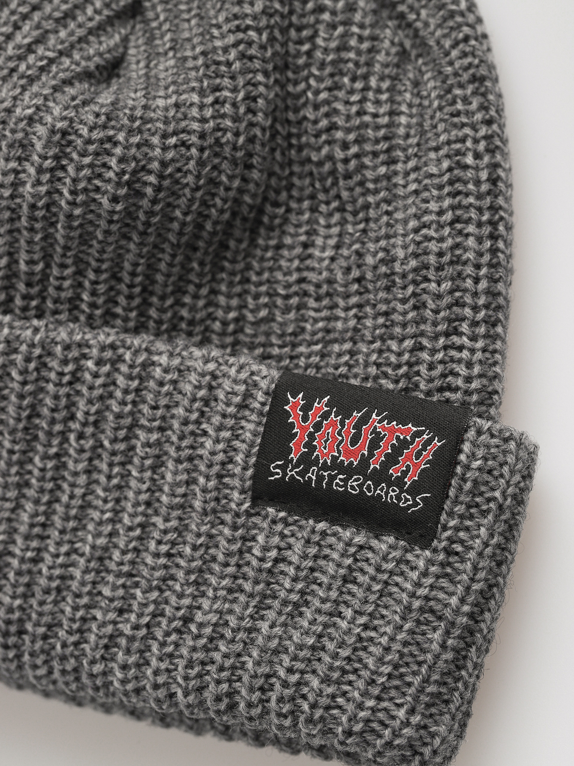 Czapka zimowa Youth Skateboards Bummers Logo (heather grey)