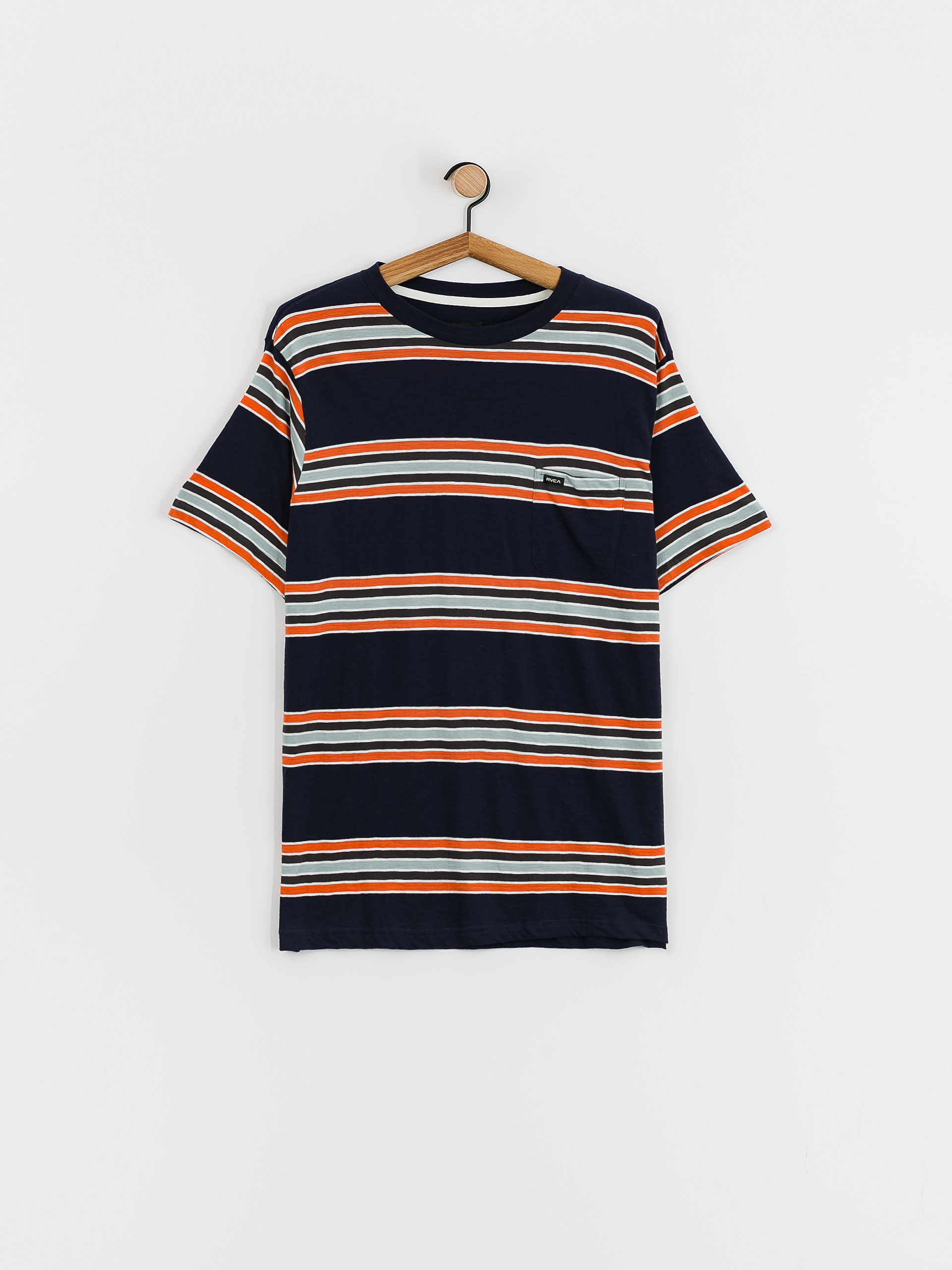 T-shirt RVCA Somedays Stripe (navy marine)