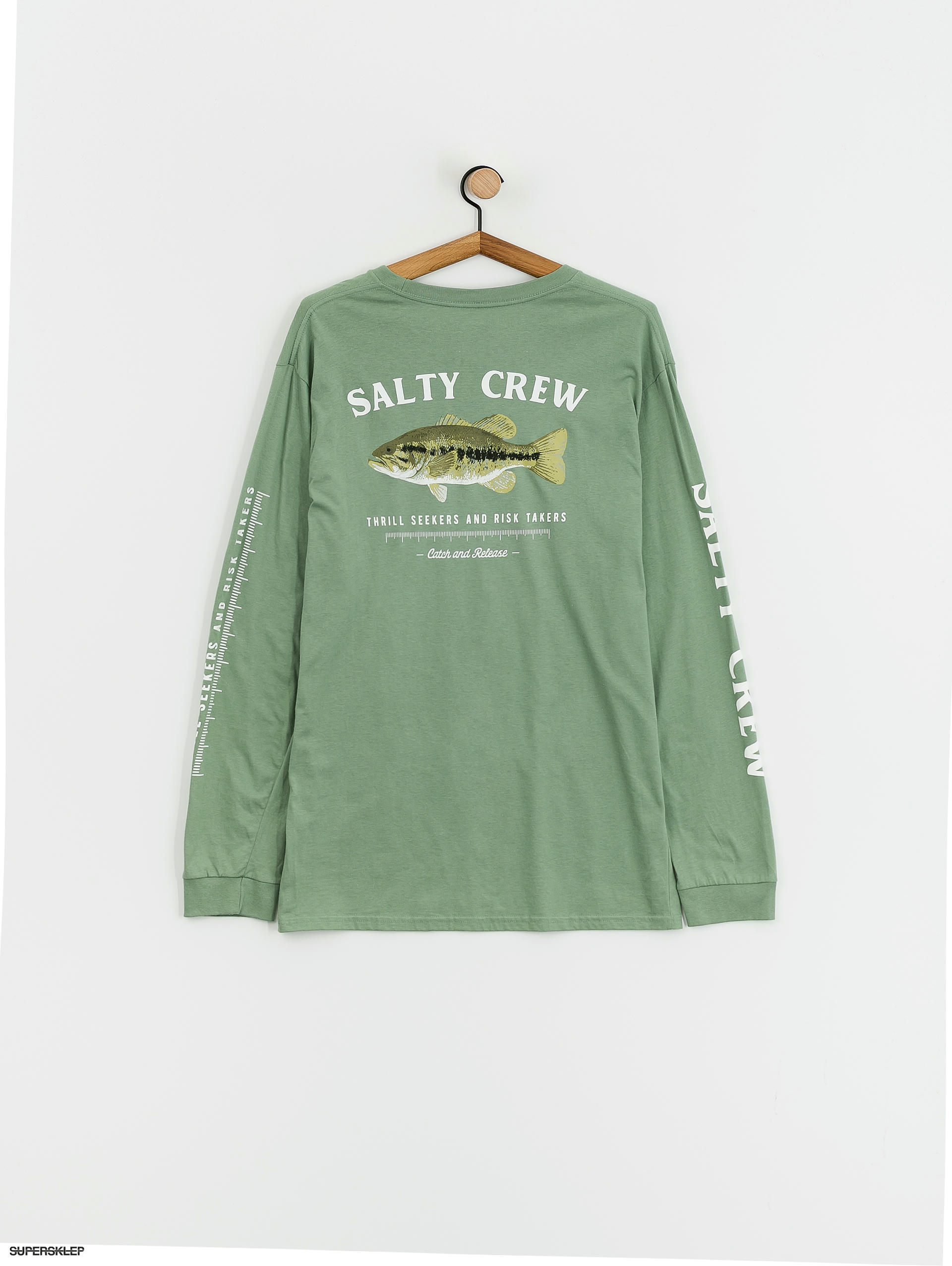 Salty Crew Bigmouth Long Sleeve T-Shirt - Black