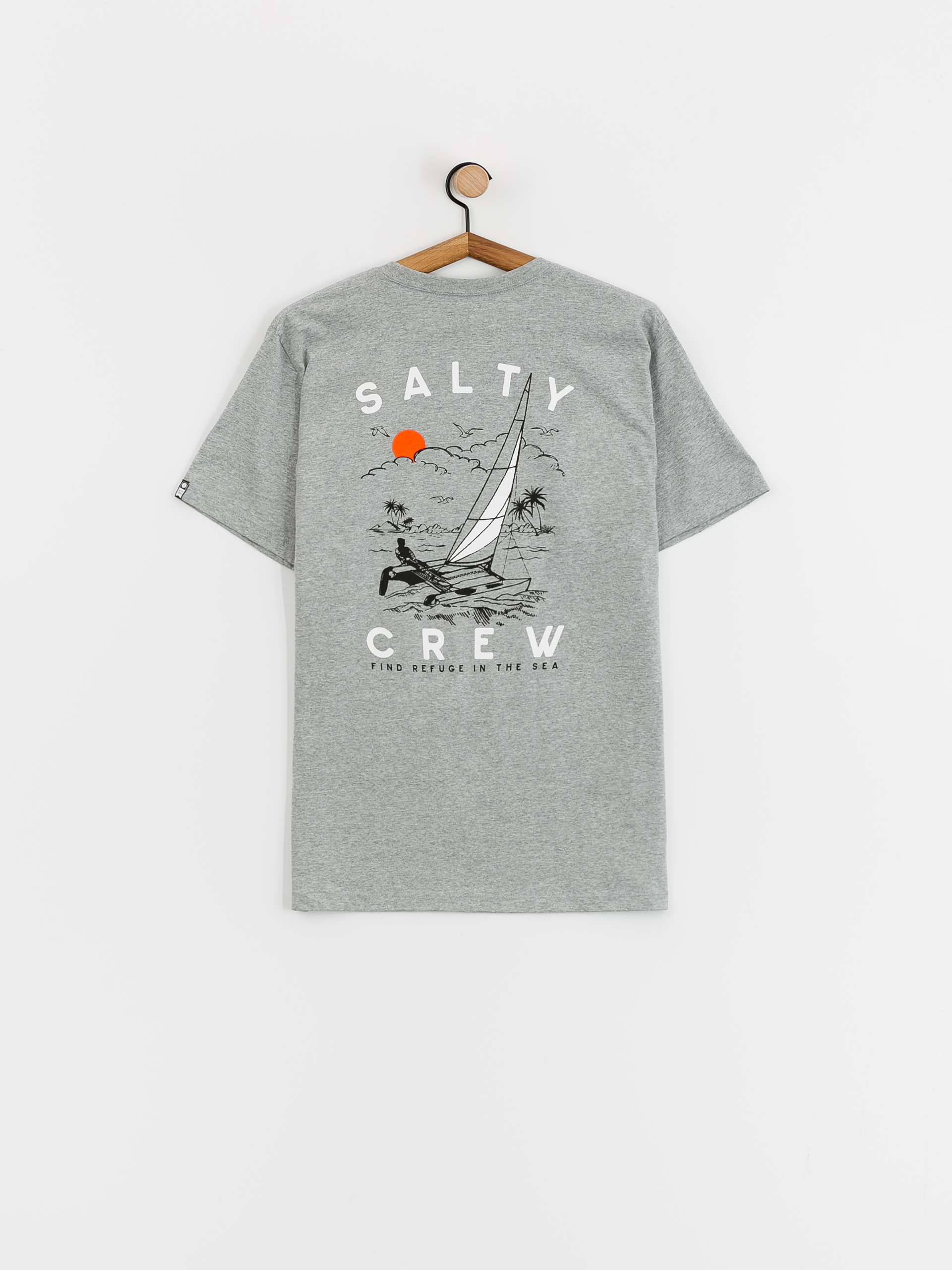 T-shirt Salty Crew Set Sail (athletic heather)