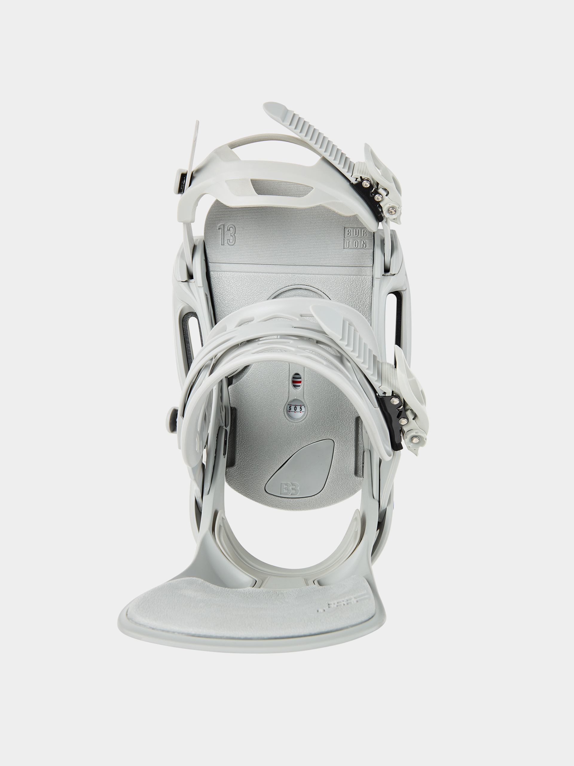 Męskie Wiązania snowboardowe Burton Cartel X Est (gray/logo)