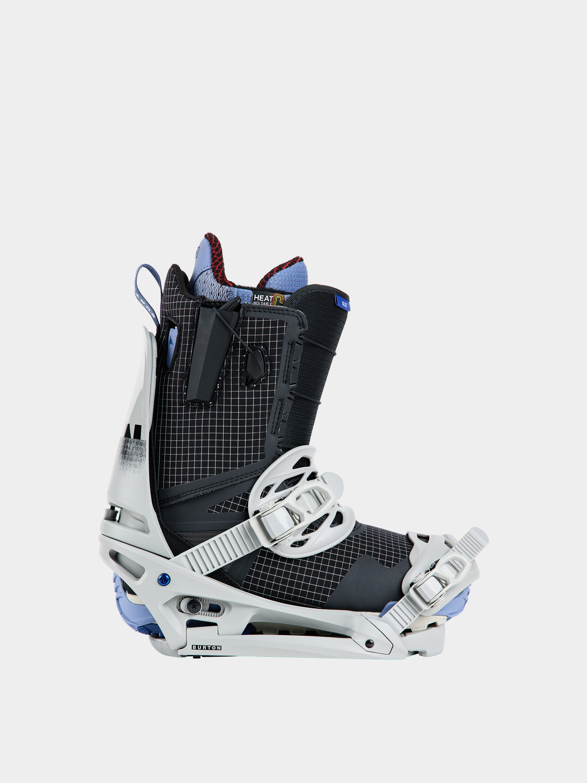 Męskie Wiązania snowboardowe Burton Cartel X Est (gray/logo)