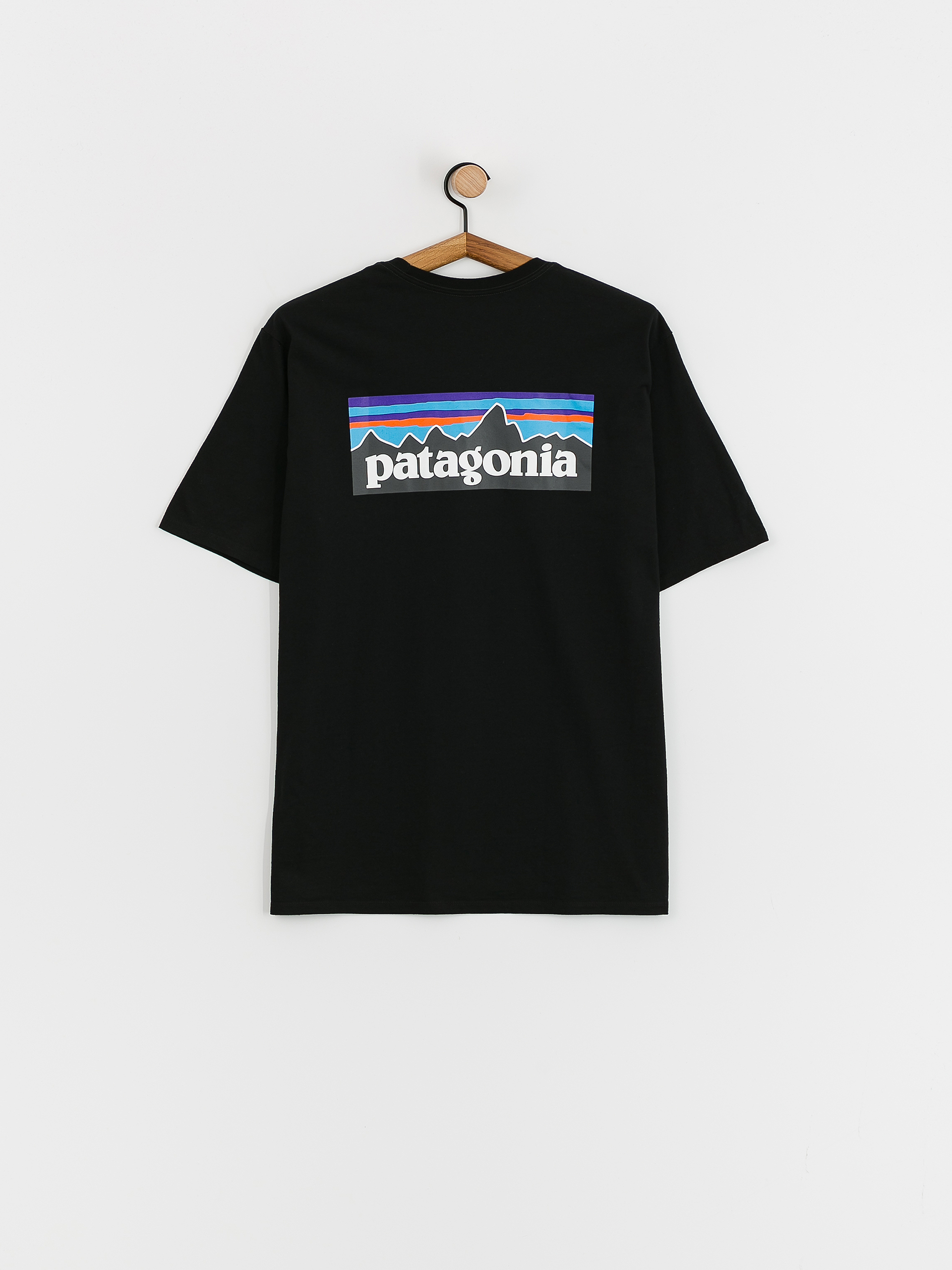 T-shirt Patagonia P6 Logo Responsibili (black)