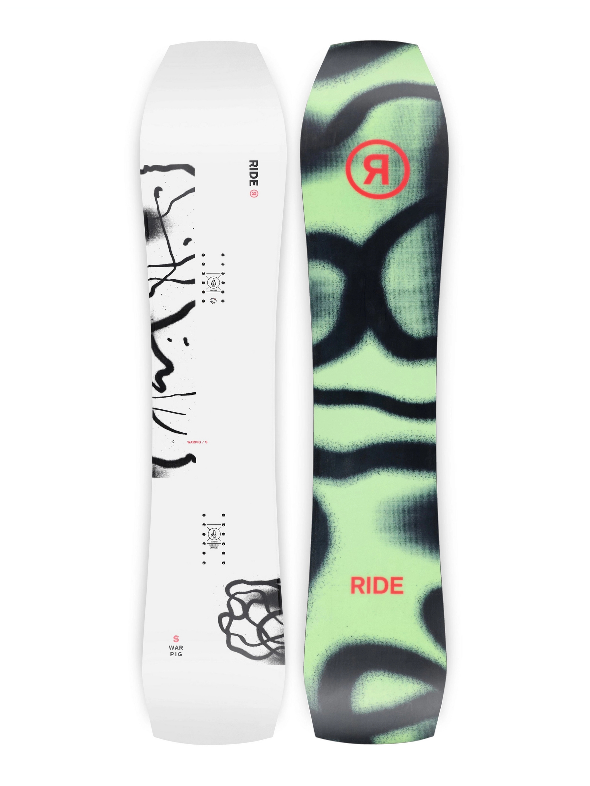 Męska Deska snowboardowa Ride Warpig