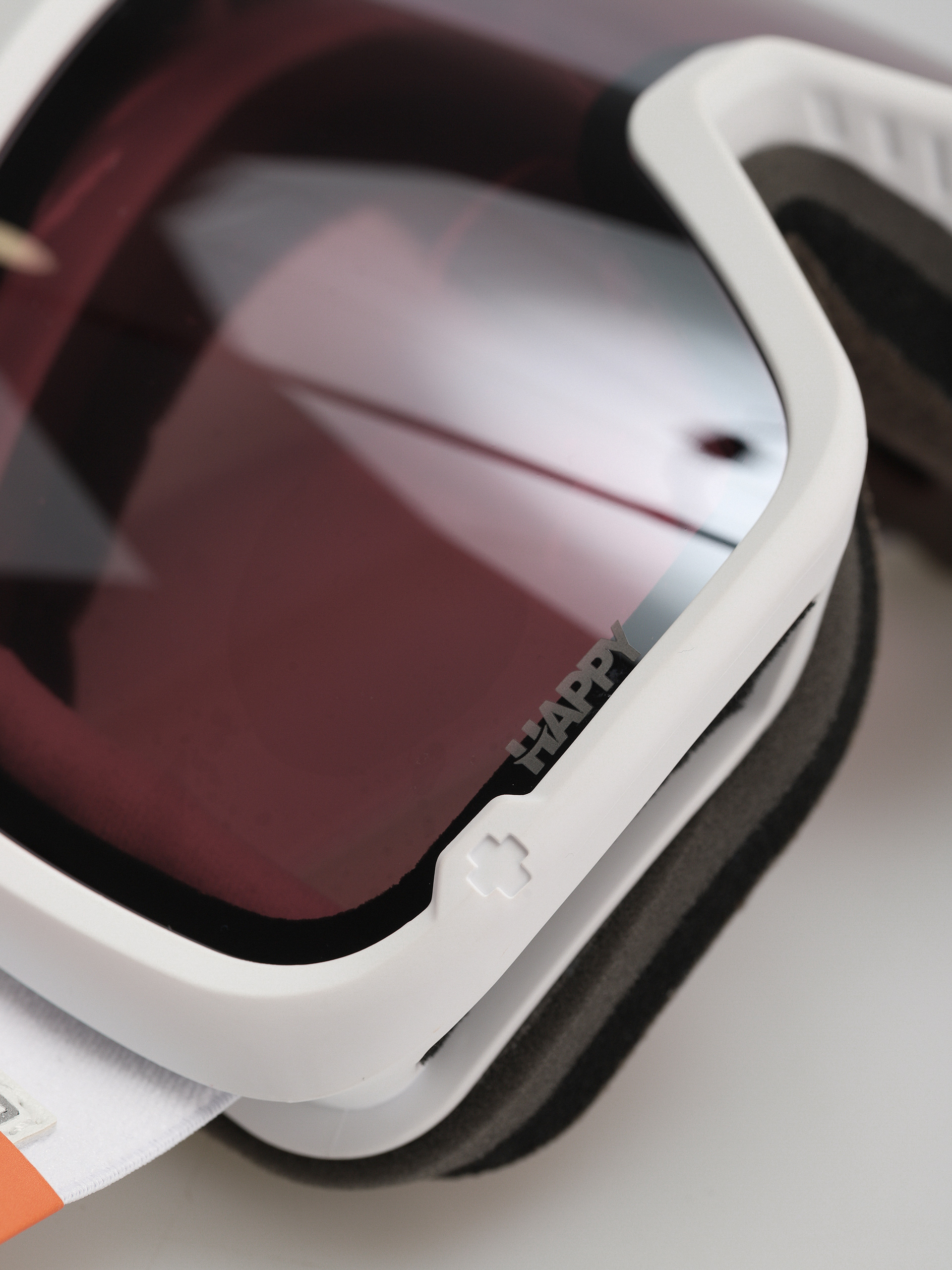 Gogle Spy Marshall 2.0 (white ir - happy ml rose silver mirror)