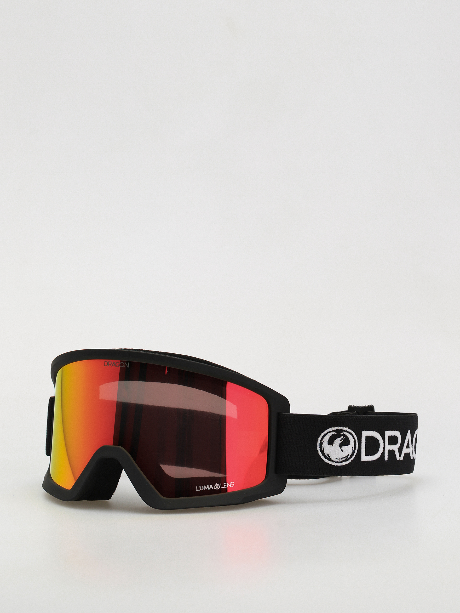 Gogle Dragon DX3 L OTG (black/lumalens red ion)