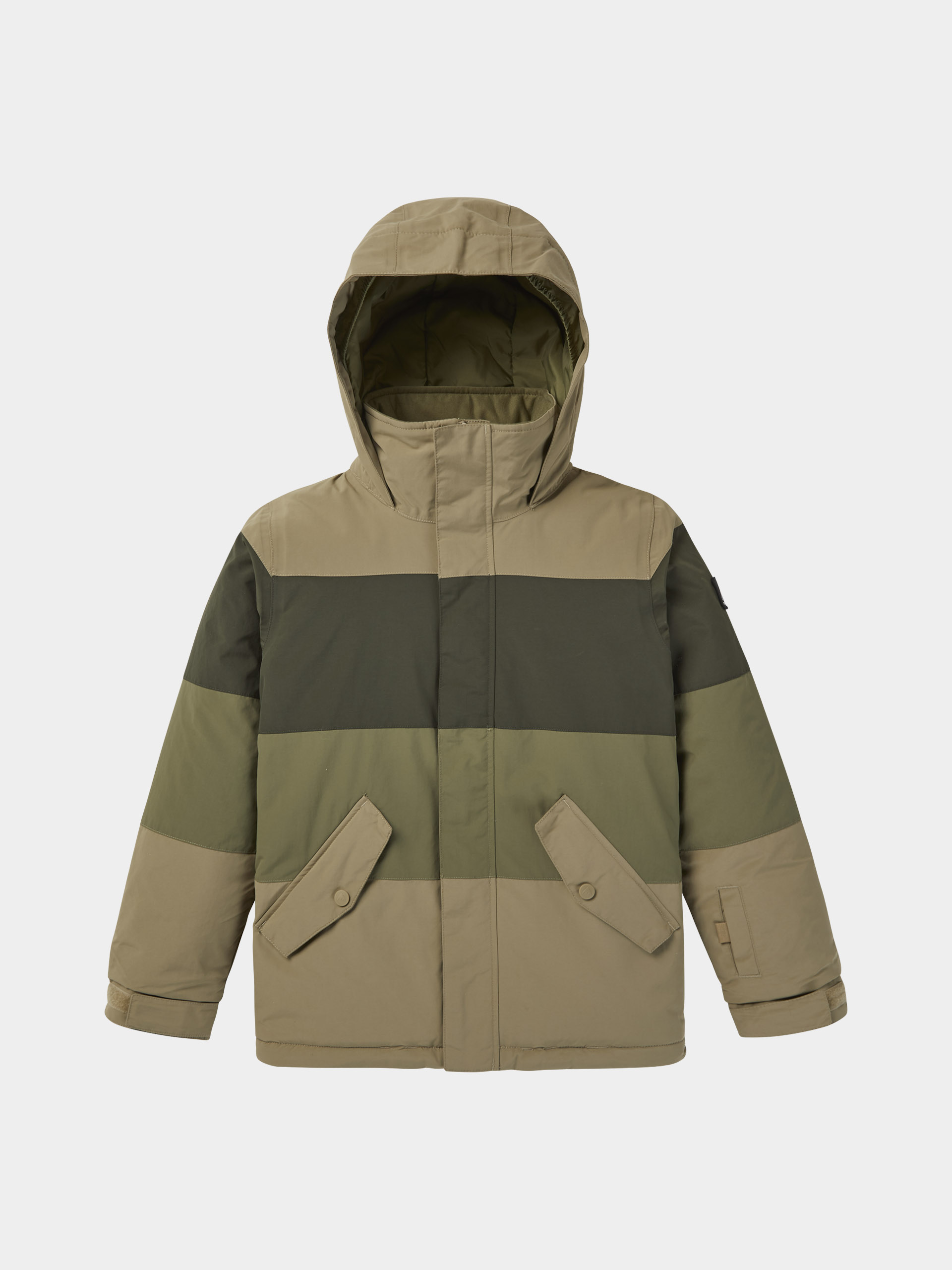 Kurtka snowboardowa Burton Symbol JR (kelp/forest night/martini olive)