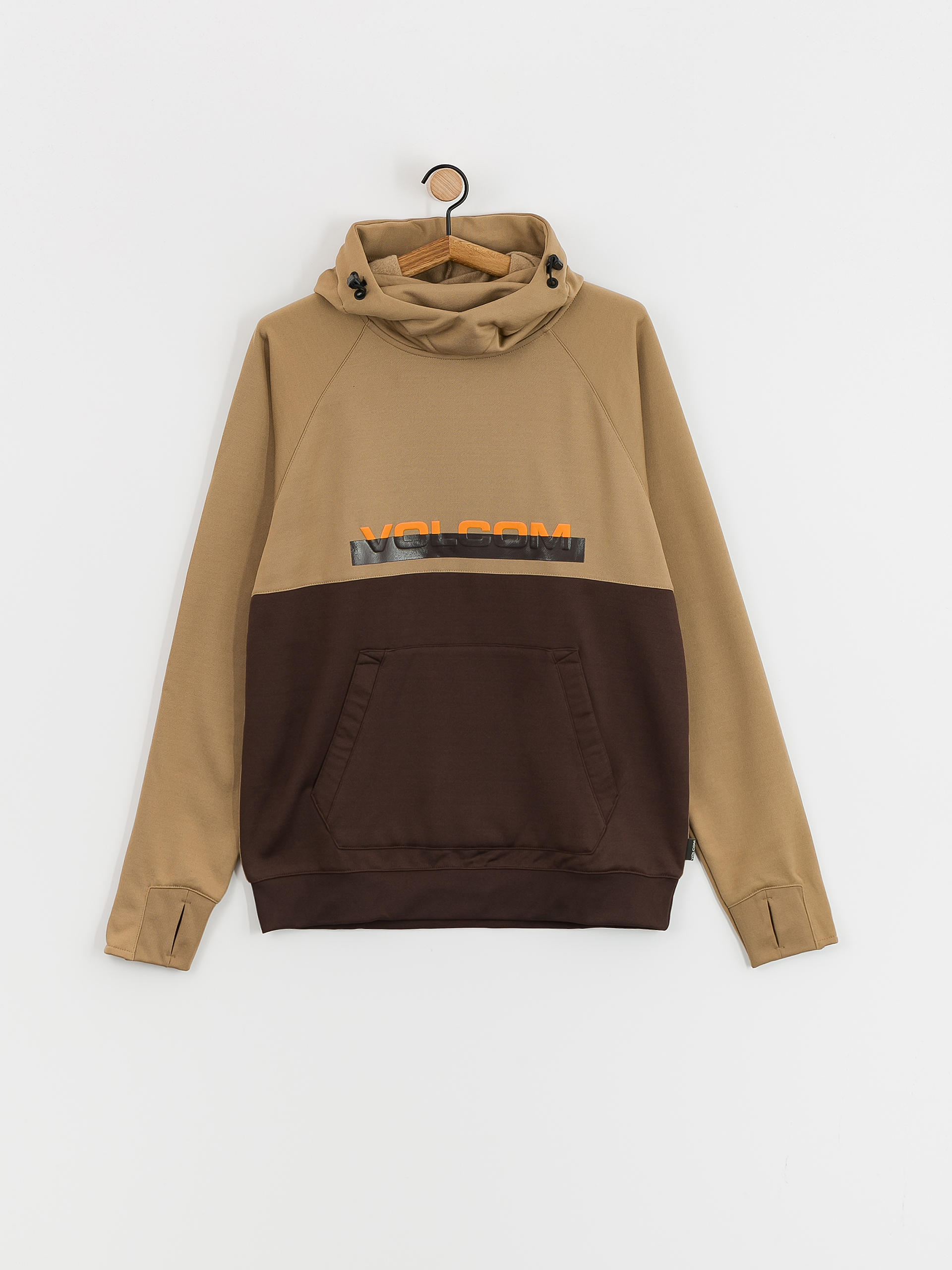 Męska Bluza aktywna Volcom Hydro Riding HD (dark khaki)