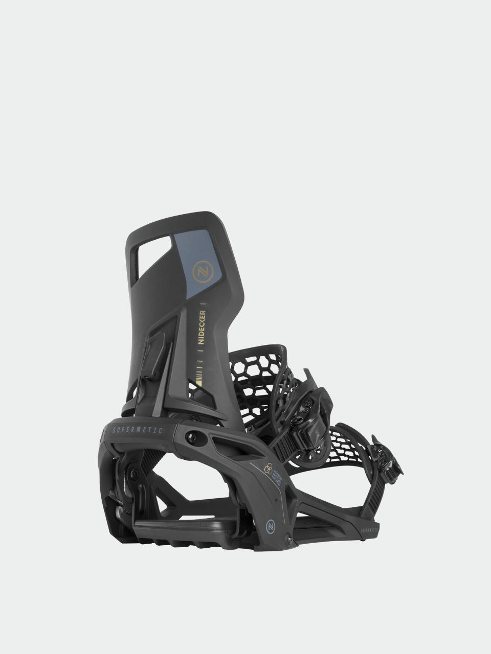 Wiązania snowboardowe Nidecker Supermatic (black)