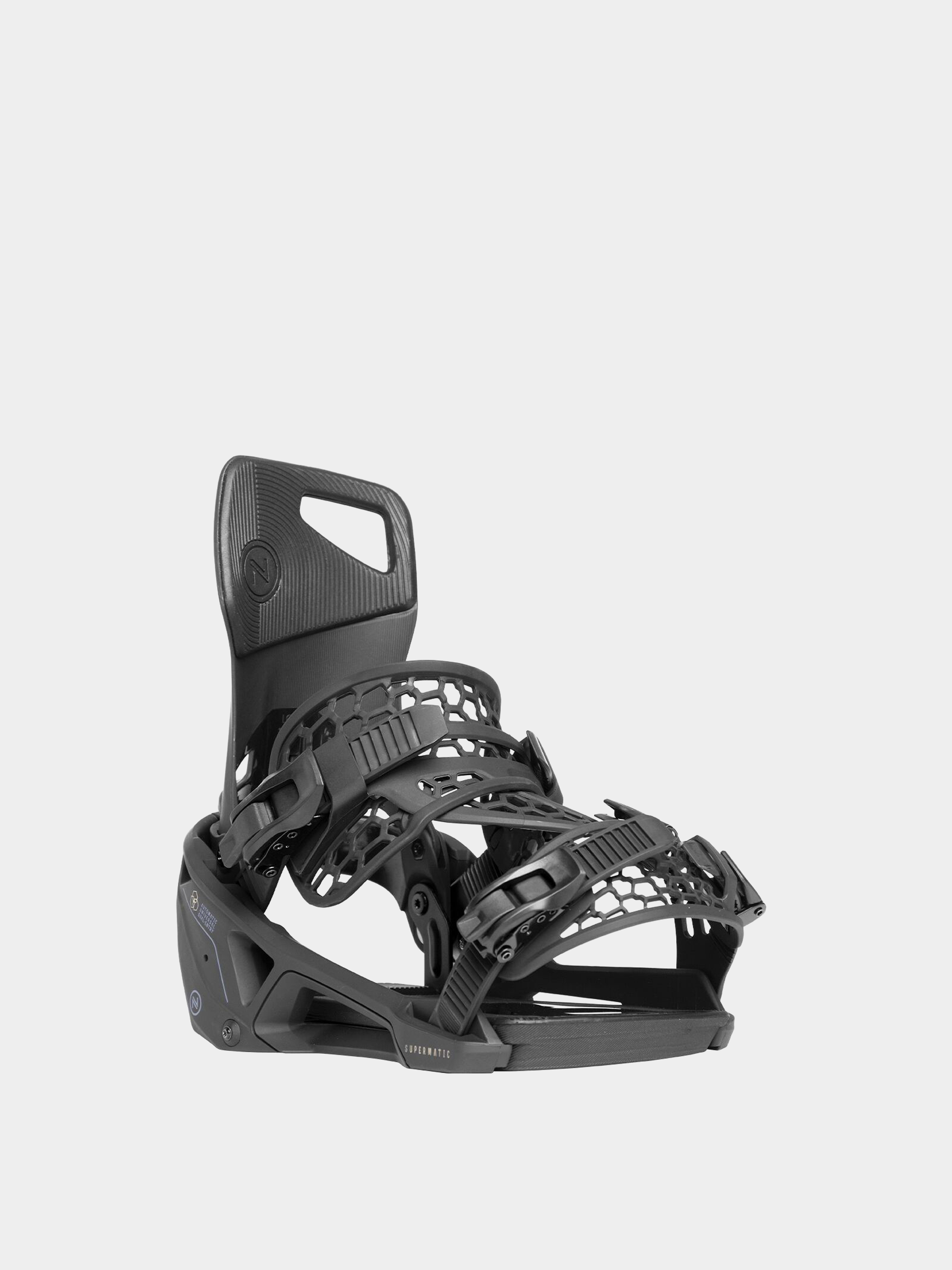Męskie Wiązania snowboardowe Nidecker Supermatic (black)