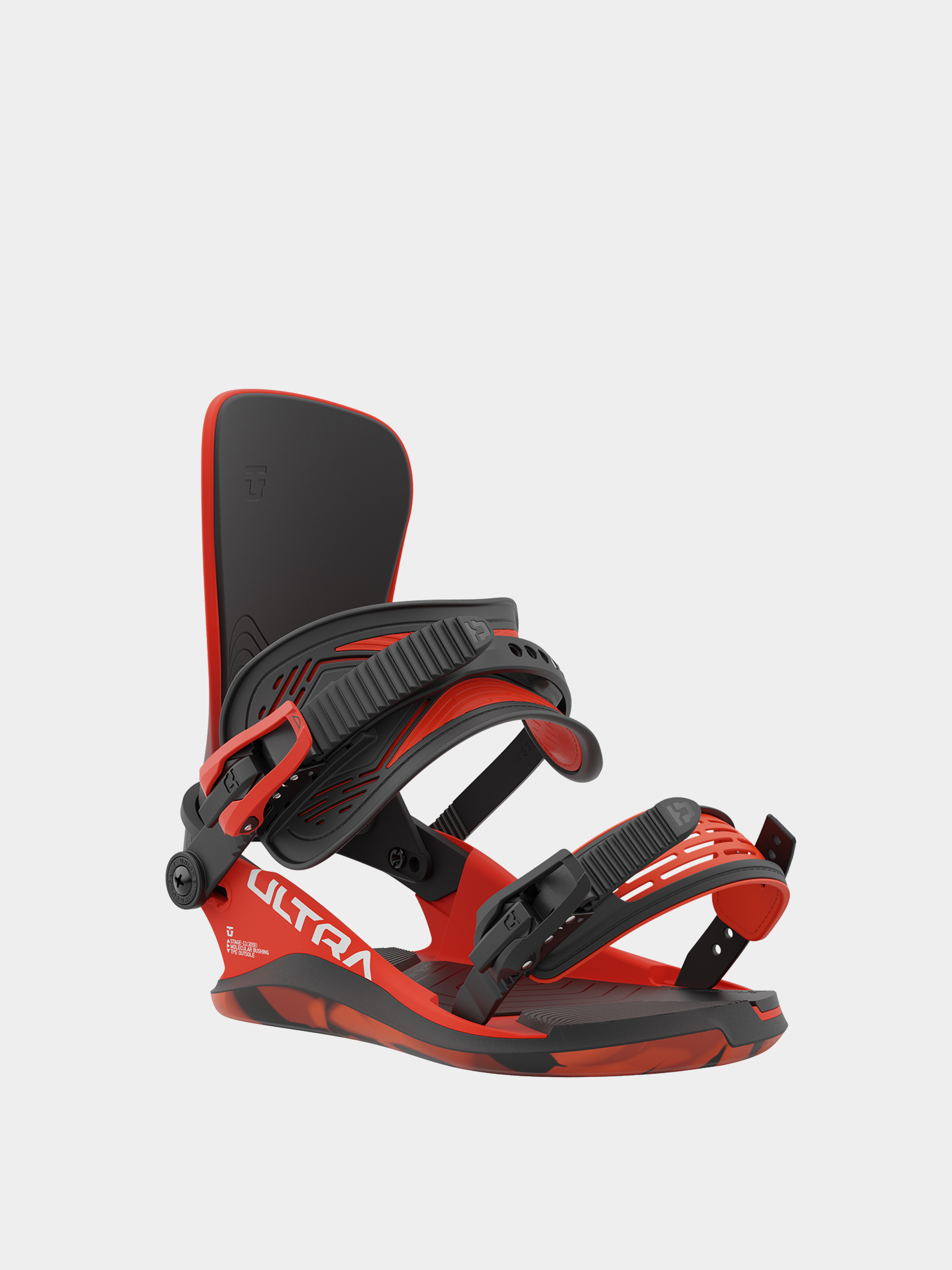 Męskie Wiązania snowboardowe Union Ultra (hot red)