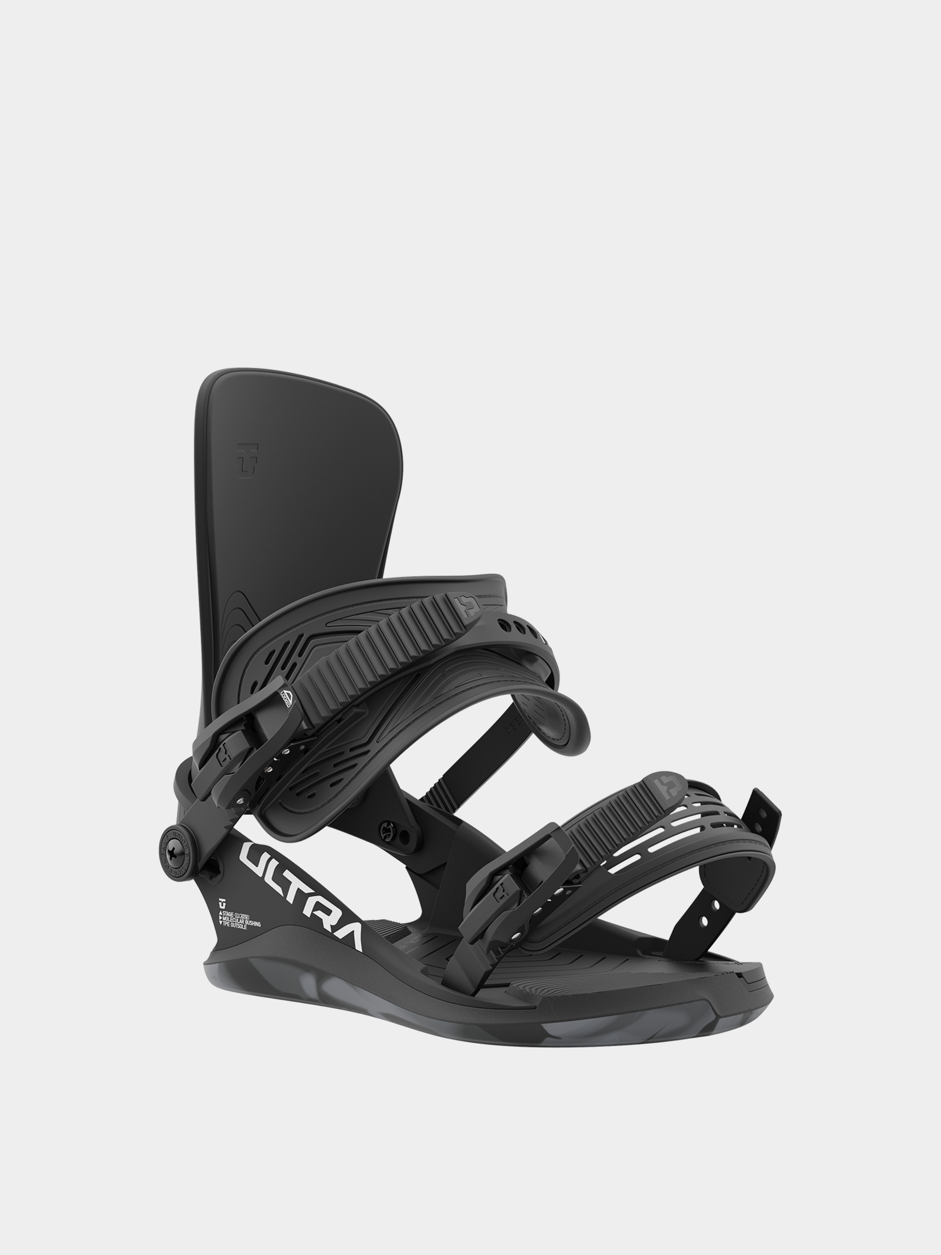 Wiązania snowboardowe Union Ultra - czarny (black)