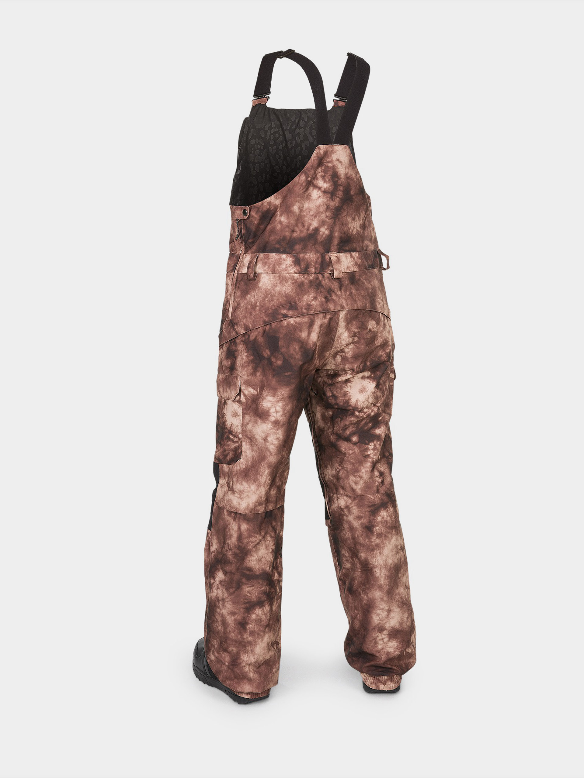 Damskie Spodnie snowboardowe Volcom Creston 3Dstretch Bib Overall (pink salt wash)