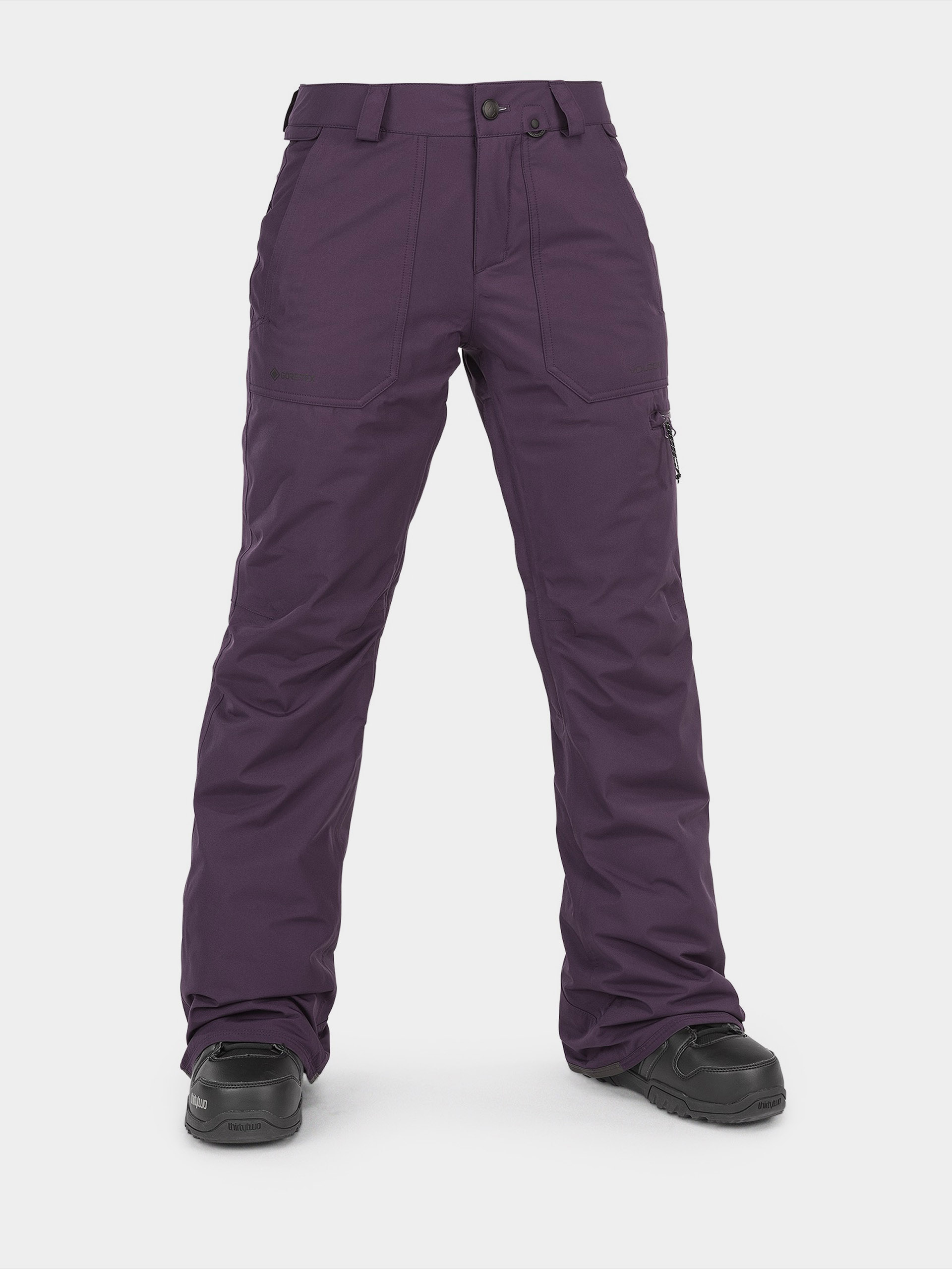 Damskie Spodnie snowboardowe Volcom Knox Ins Gore Tex (blackberry)