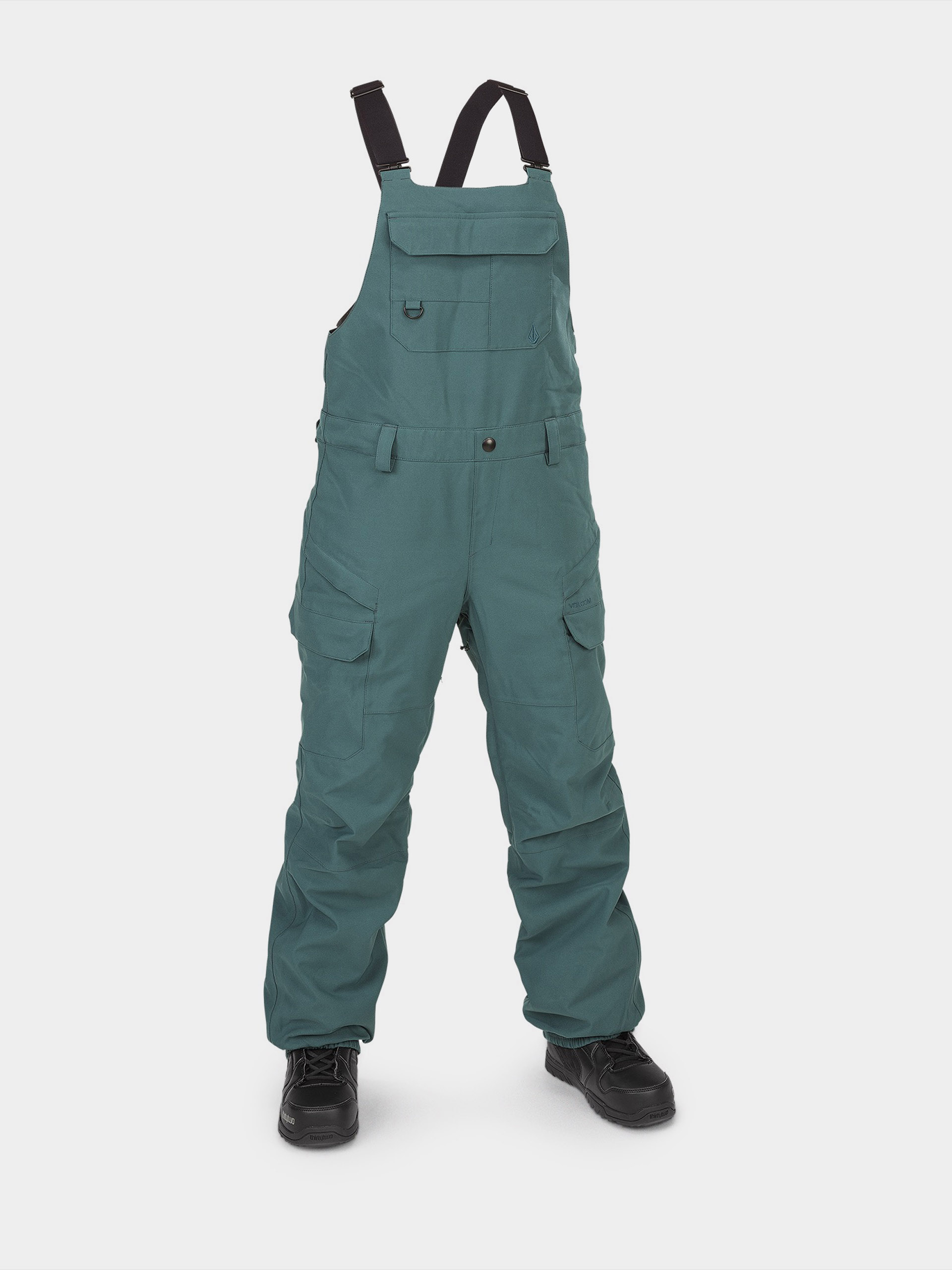 Damskie Spodnie snowboardowe Volcom Creston 3Dstretch Bib Overall (balsam)