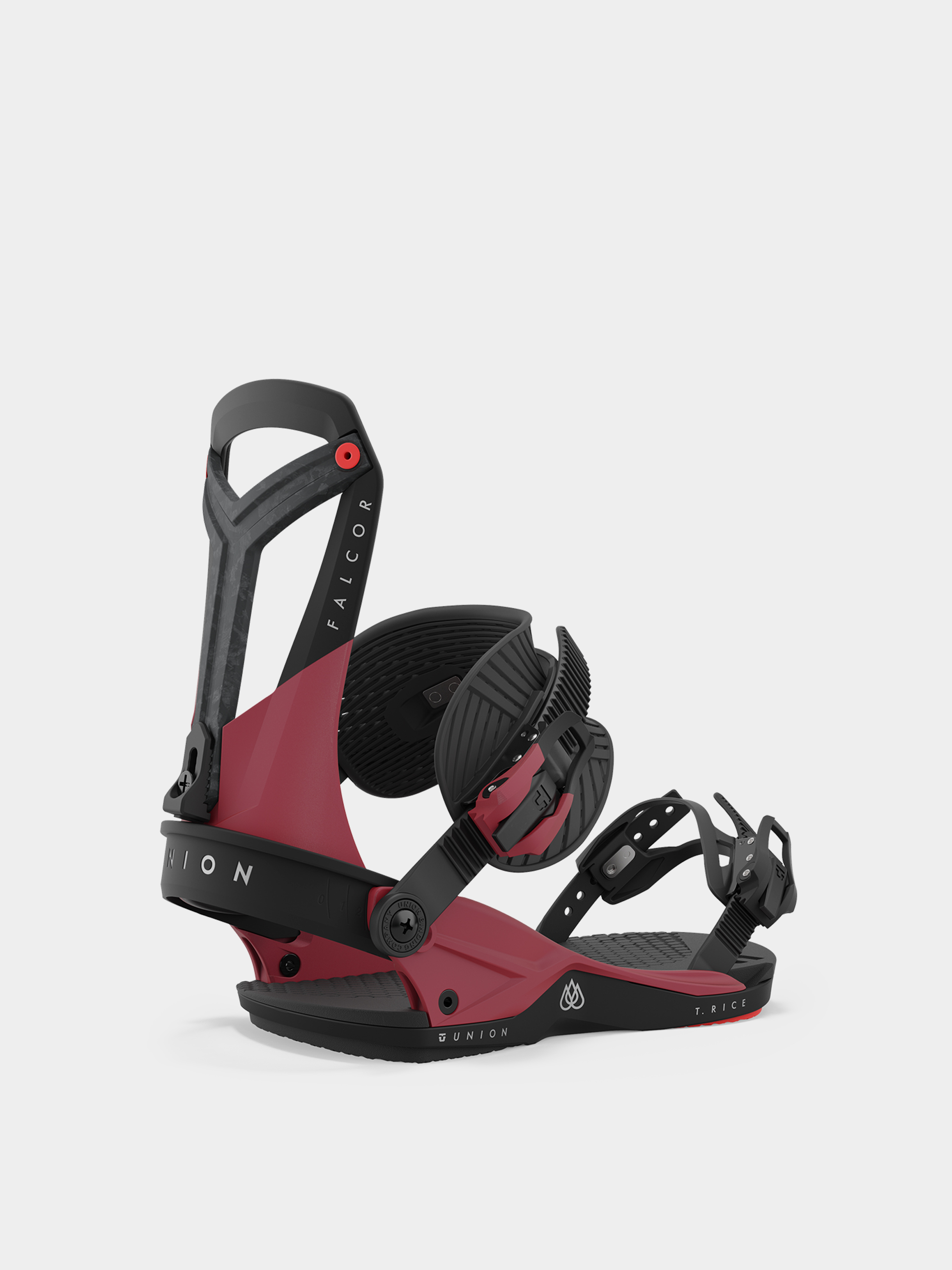 Męskie Wiązania snowboardowe Union Falcor (red)
