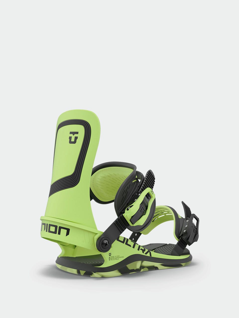 Damskie Wiązania snowboardowe Union Ultra (lime)