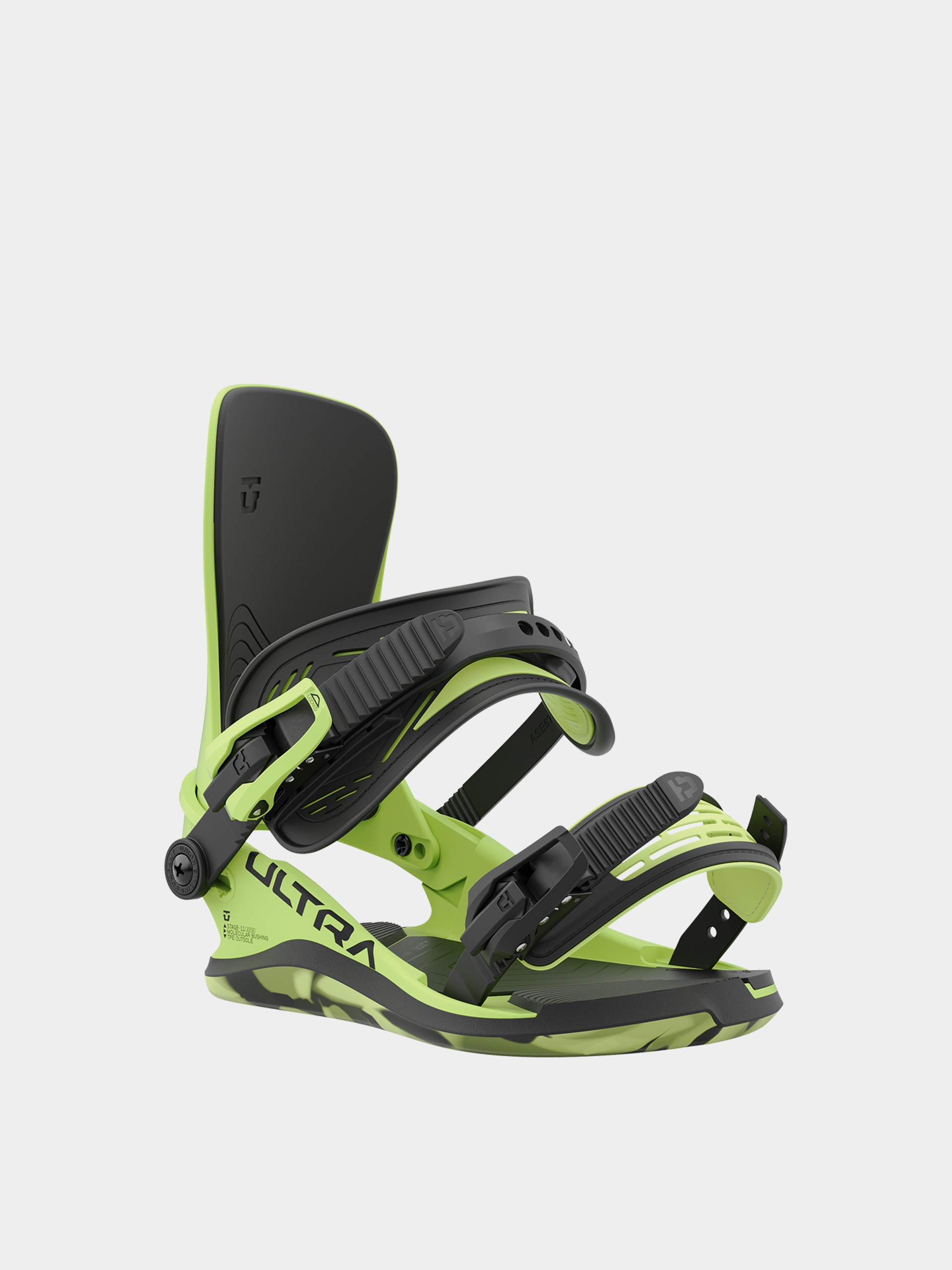 Damskie Wiązania snowboardowe Union Ultra (lime)