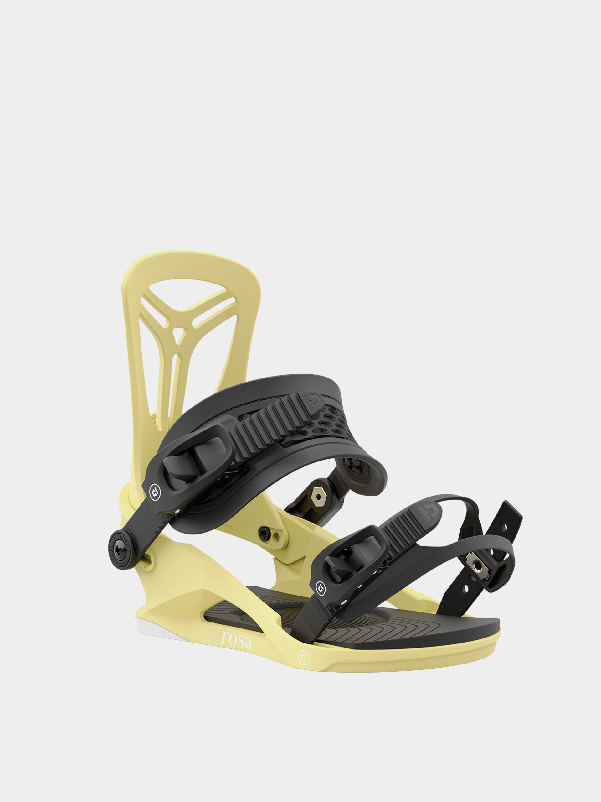 Damskie Wiązania snowboardowe Union Rosa (yellow)