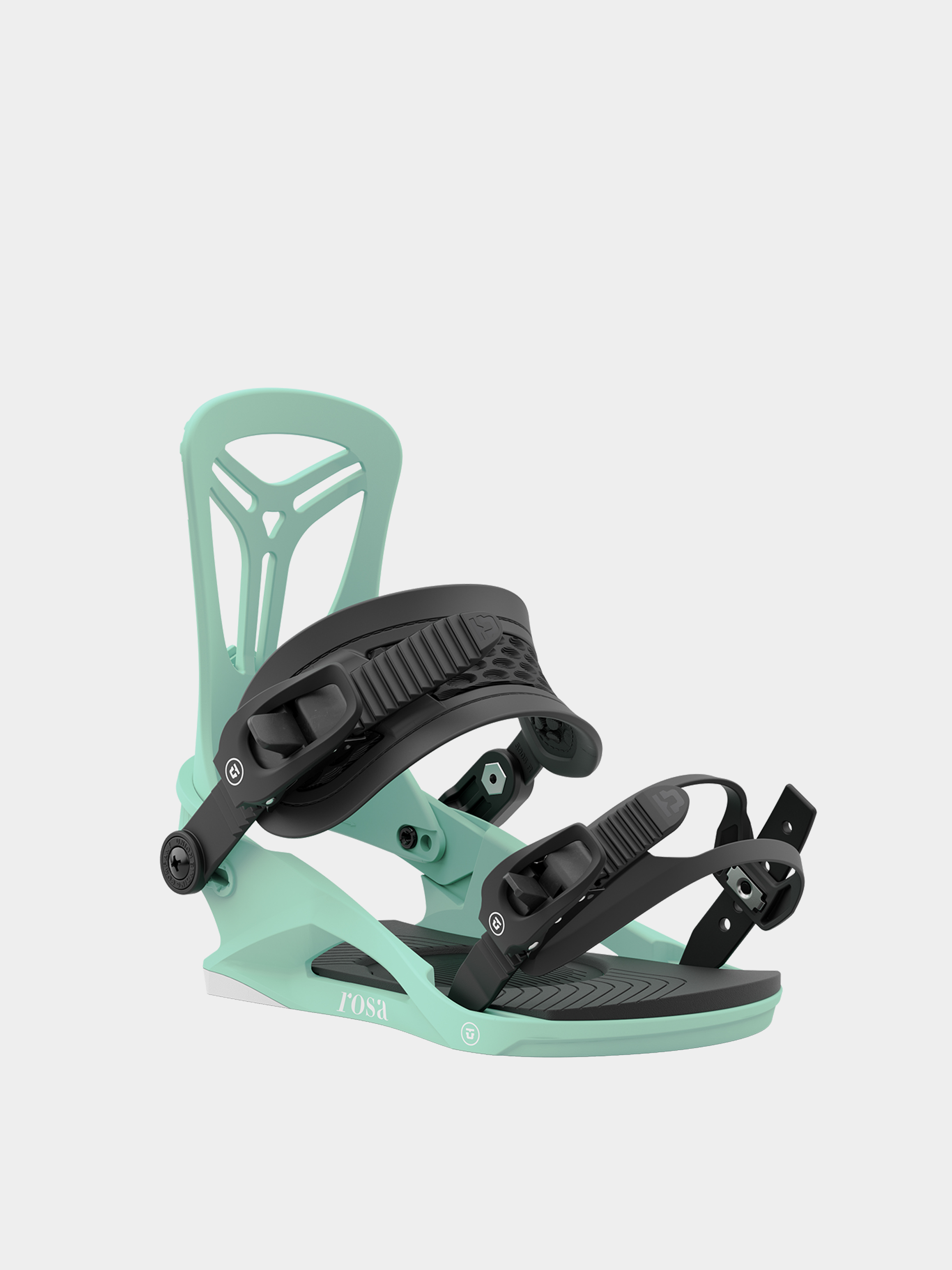 Damskie Wiązania snowboardowe Union Rosa (aqua)