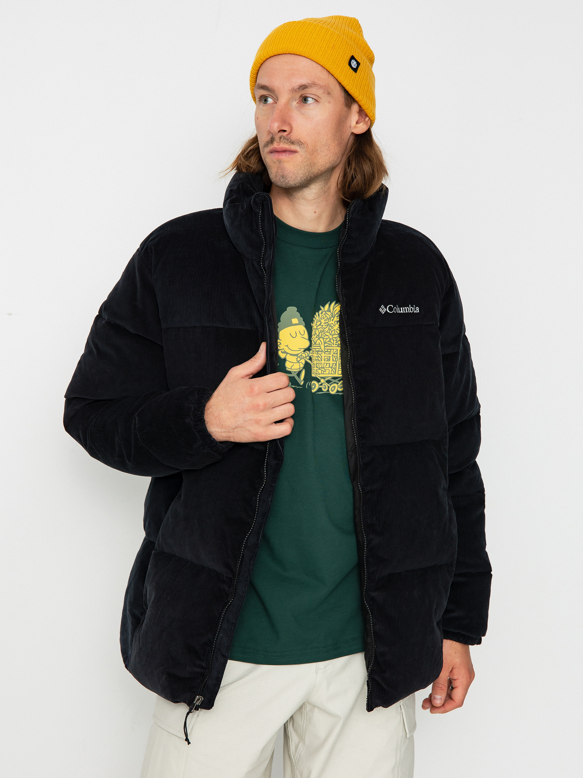Kurtka Columbia Puffect Corduroy (black)