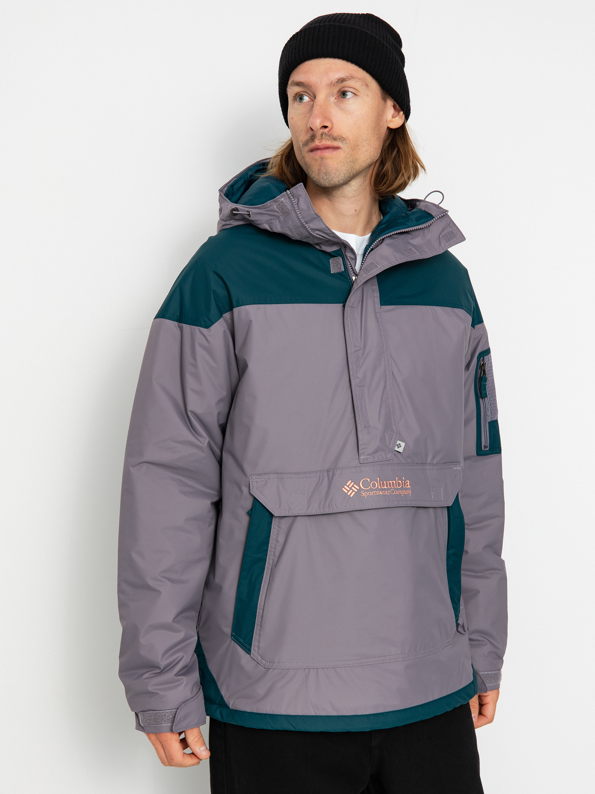 Kurtka Columbia Challenger Pullover (granite purple/night wave)