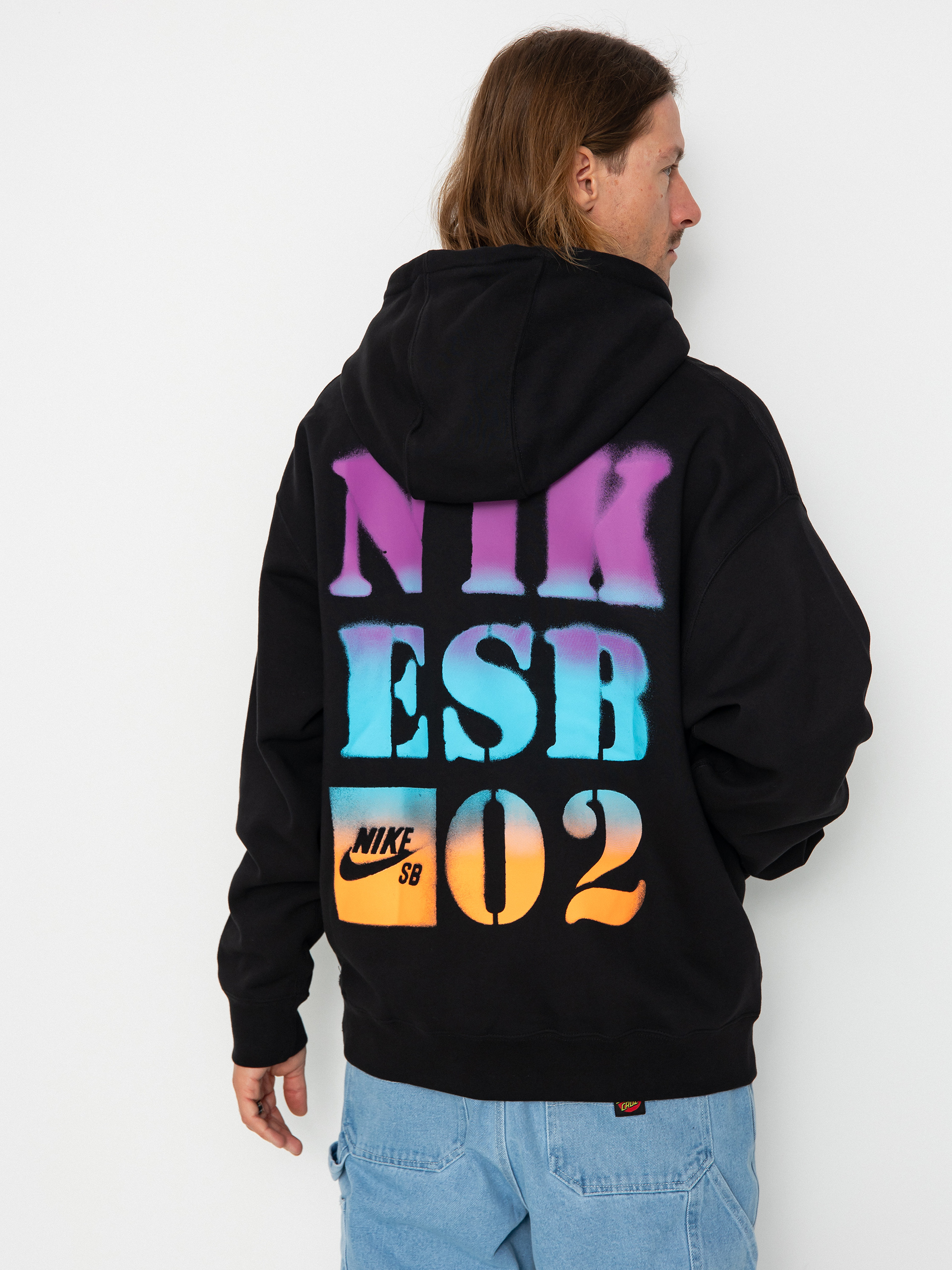 Bluza z kapturem Nike SB Stencil HD (black)