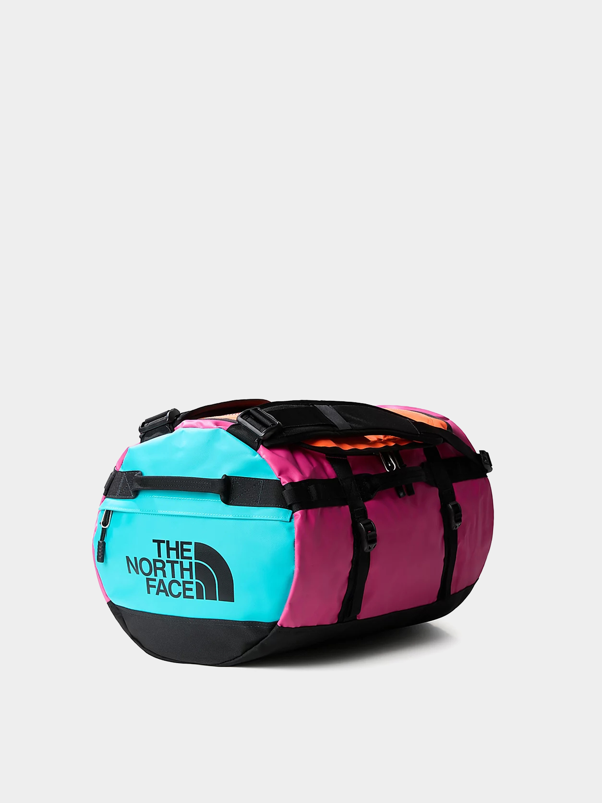 Torba The North Face Base Camp Duffel S (mr. pink/aprsblu/pwrorg)