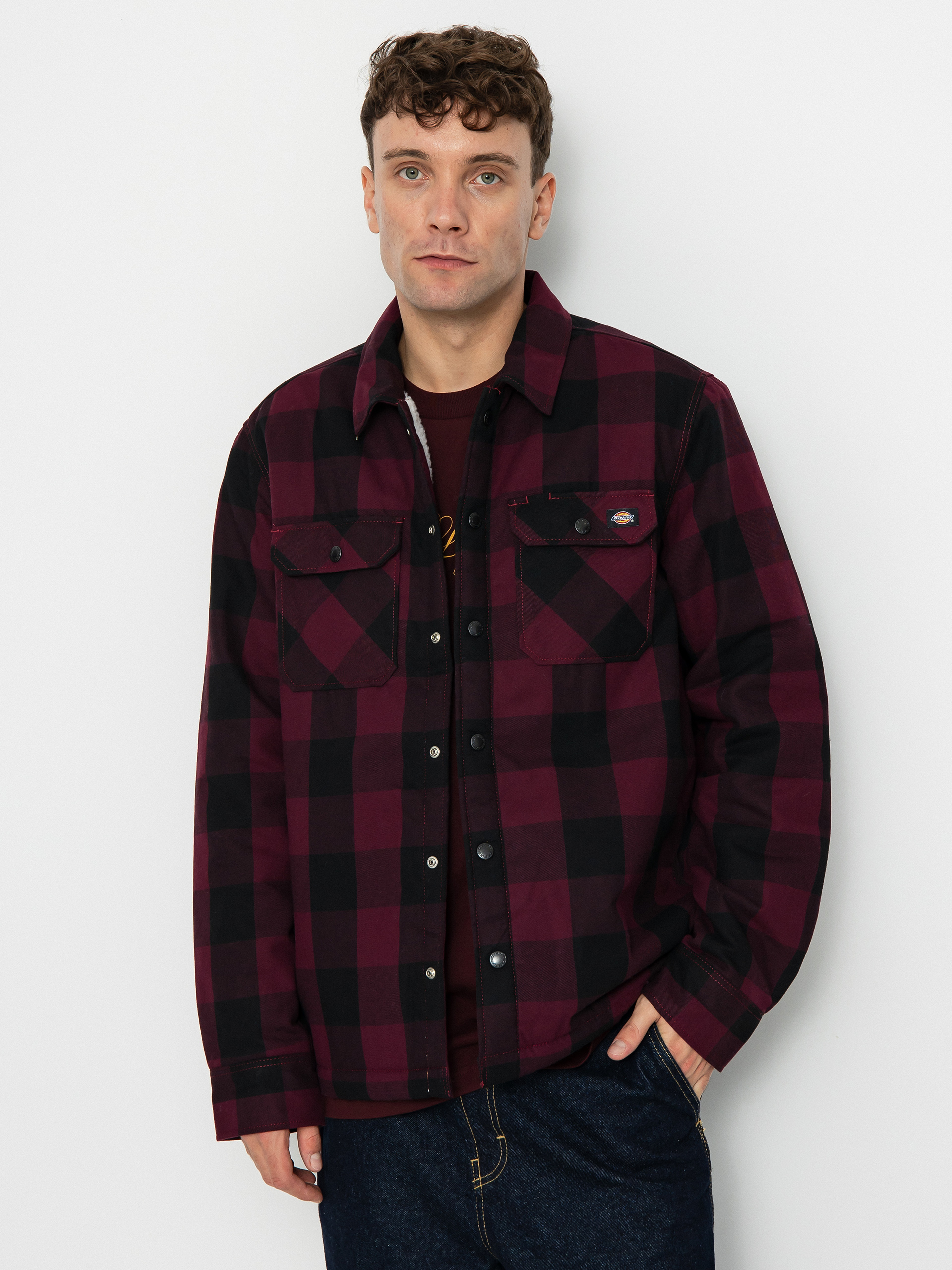 Koszula Dickies Lined Sacramento (maroon)