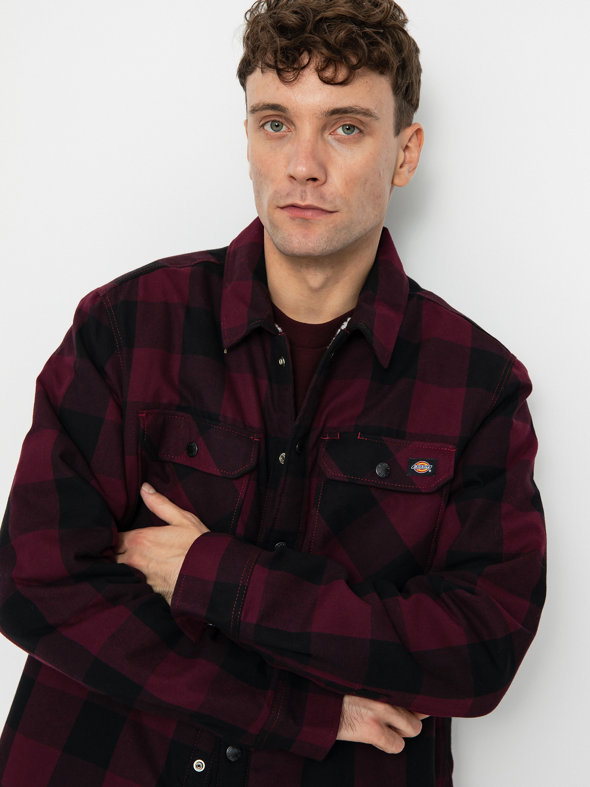 Koszula Dickies Lined Sacramento (maroon)