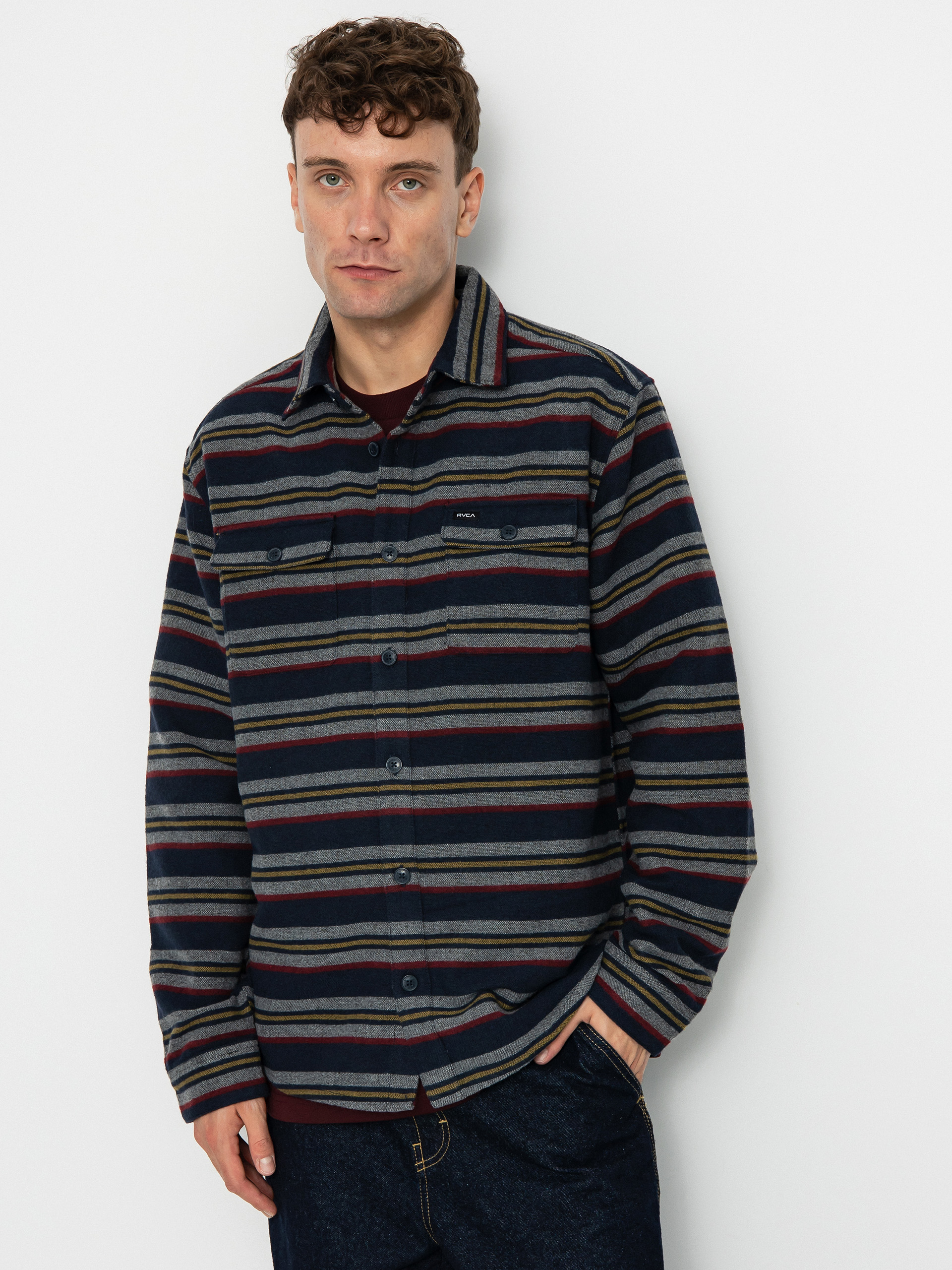Koszula RVCA Rvca Blanket (navy)