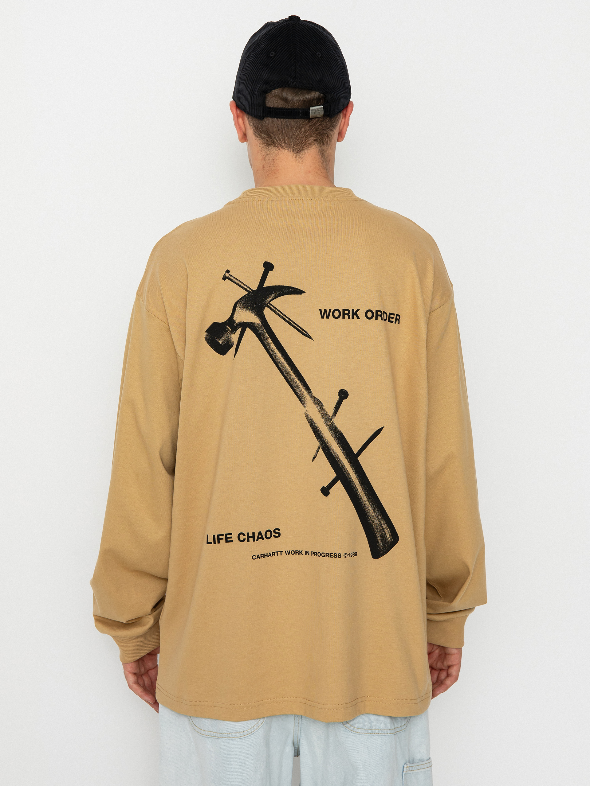 Longsleeve Carhartt WIP Reverse Hammer (dusty h brown)