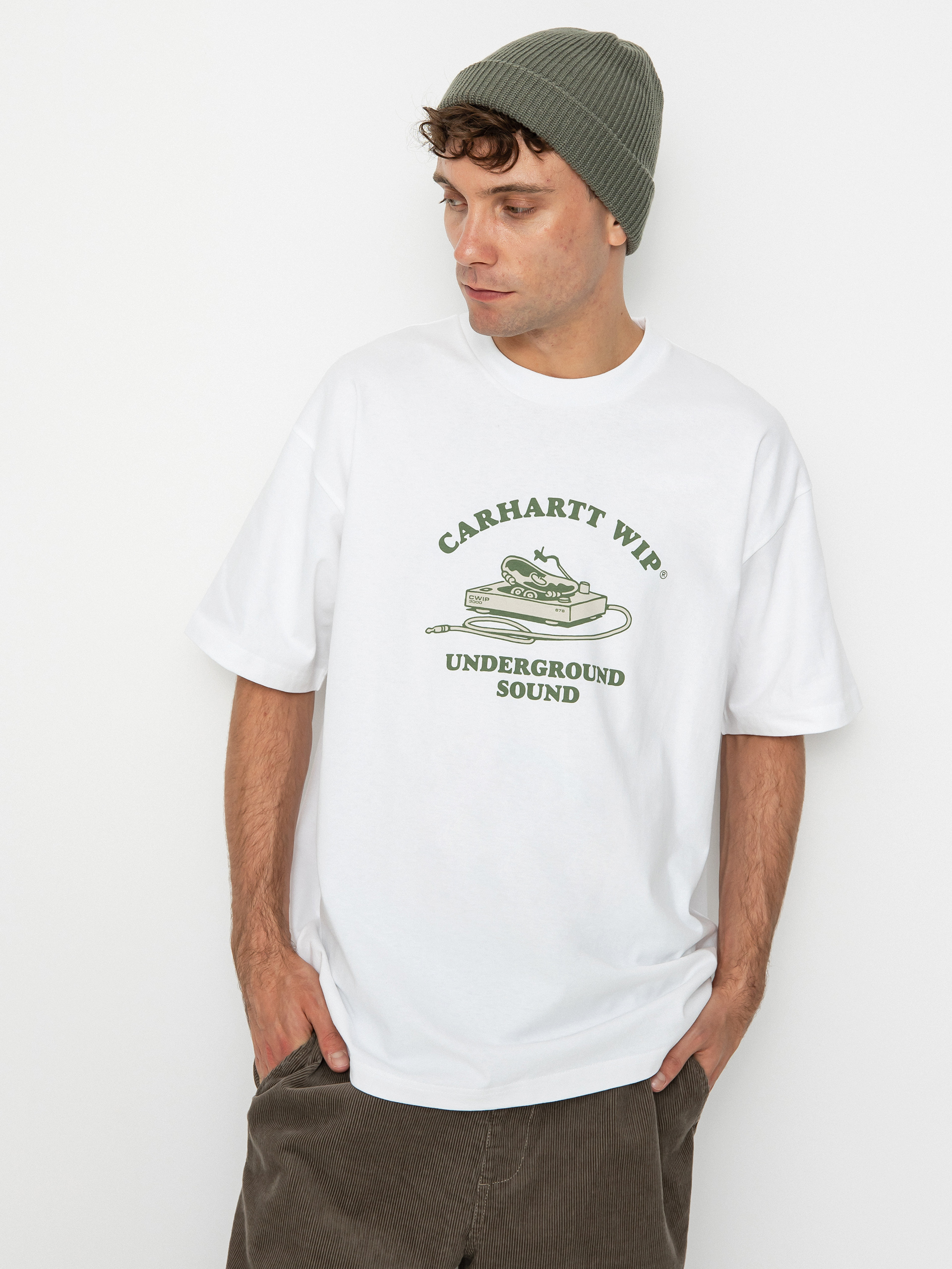 T-shirt Carhartt WIP Underground Sound (white)