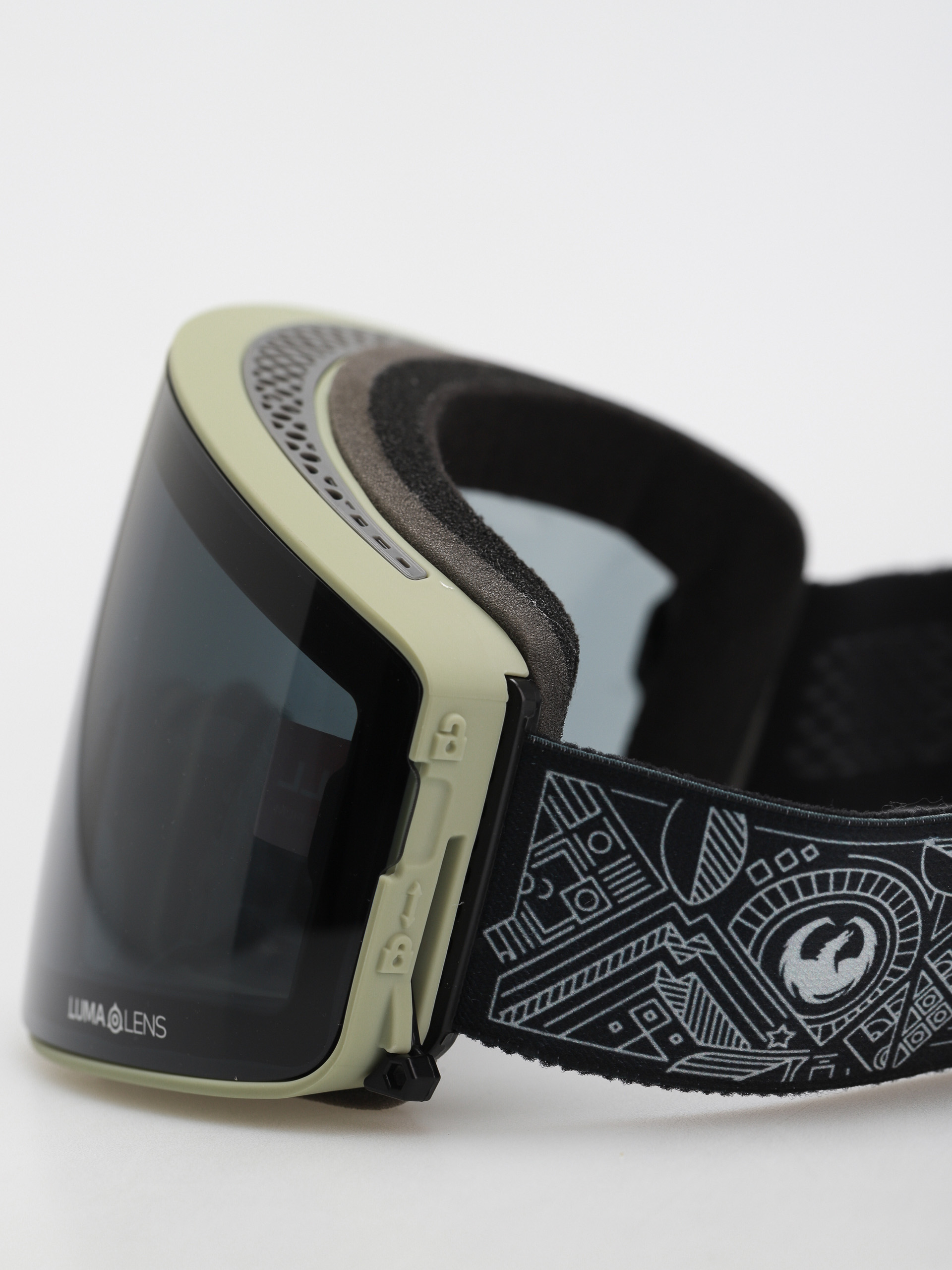 Gogle Dragon PXV2 (gigiruf23sig/lumalens dark smoke/lumalens light rose)